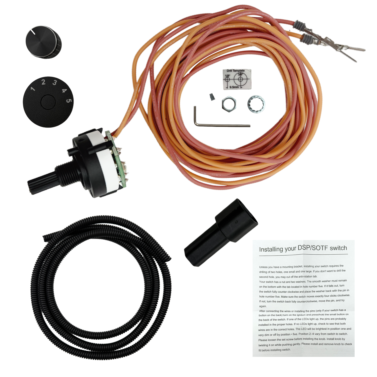 2015-2019 6.7L Ford Powerstroke SOTF Switch w/Connector