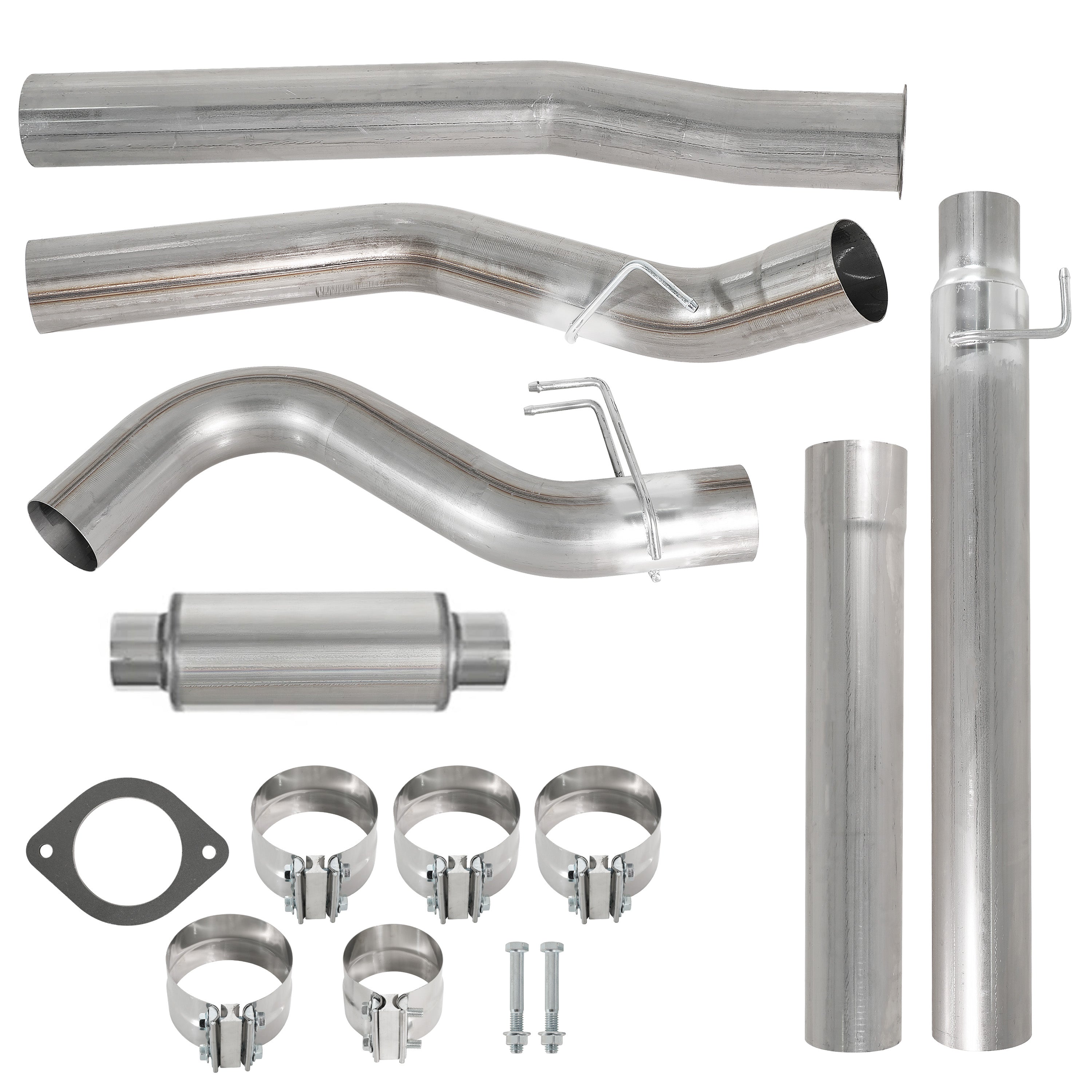 2011-2022 6.7L Ford Powerstroke 4"/5" Dp-Back DPF Delete Pipe & EGR Delete