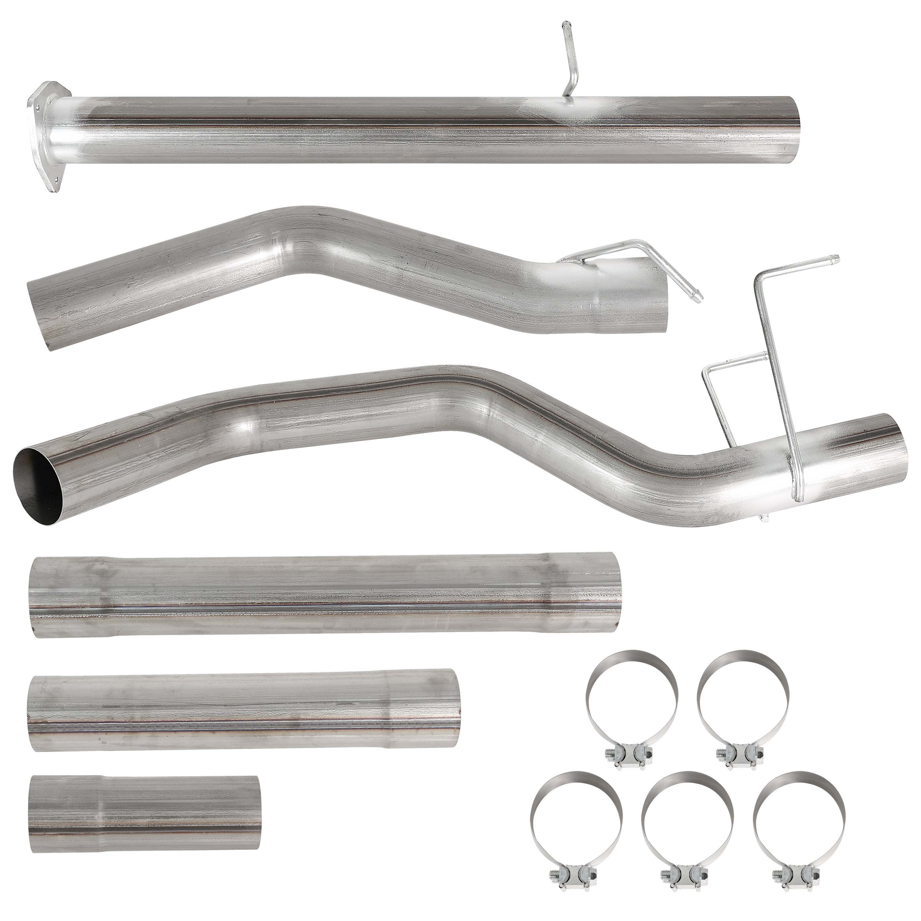 2013-2018 6.7L Ram 4" Downpipe back DPF Delete Pipe