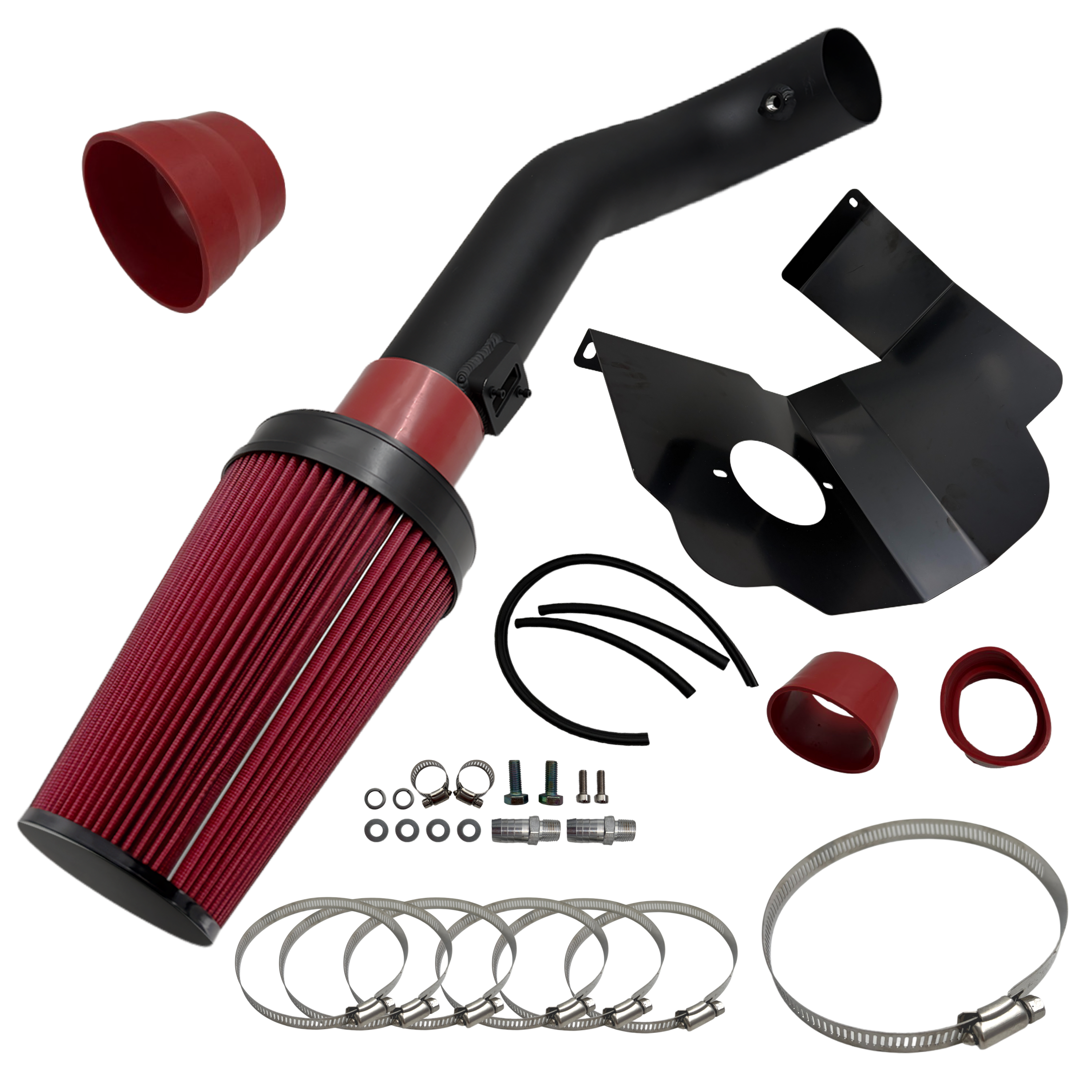 2014-2018 5.3L 6.2L Chevy GMC 1500 V8 Cold Air Intake w/Filter