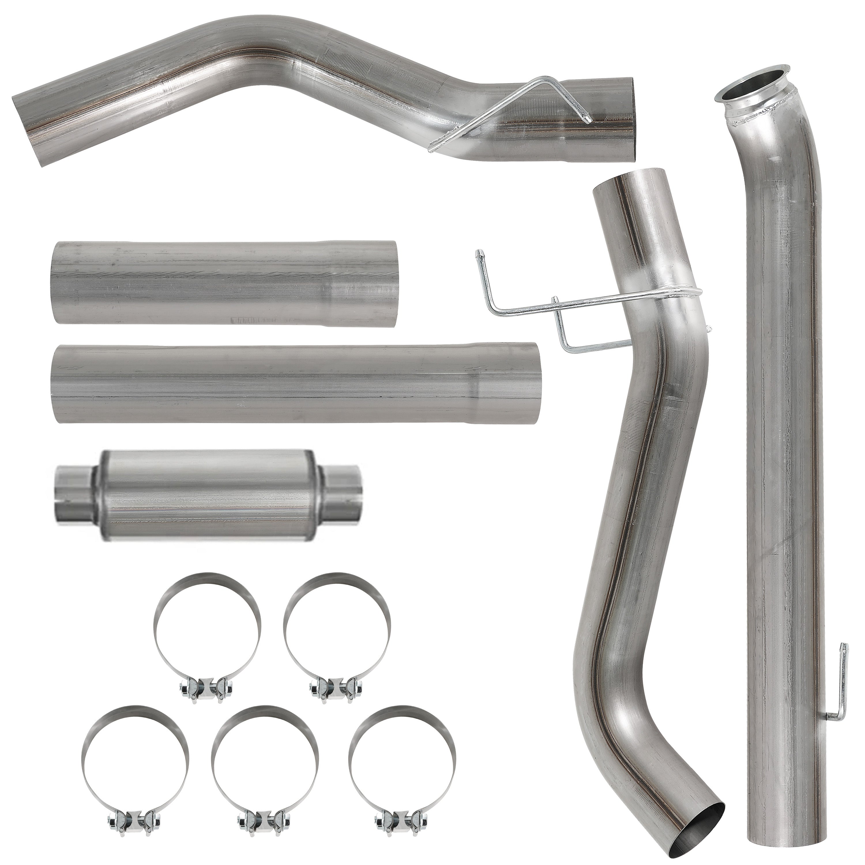 2019-2022 6.7L Ram 4"/5" DPF Delete Dp-Back pipe(With Muffler)