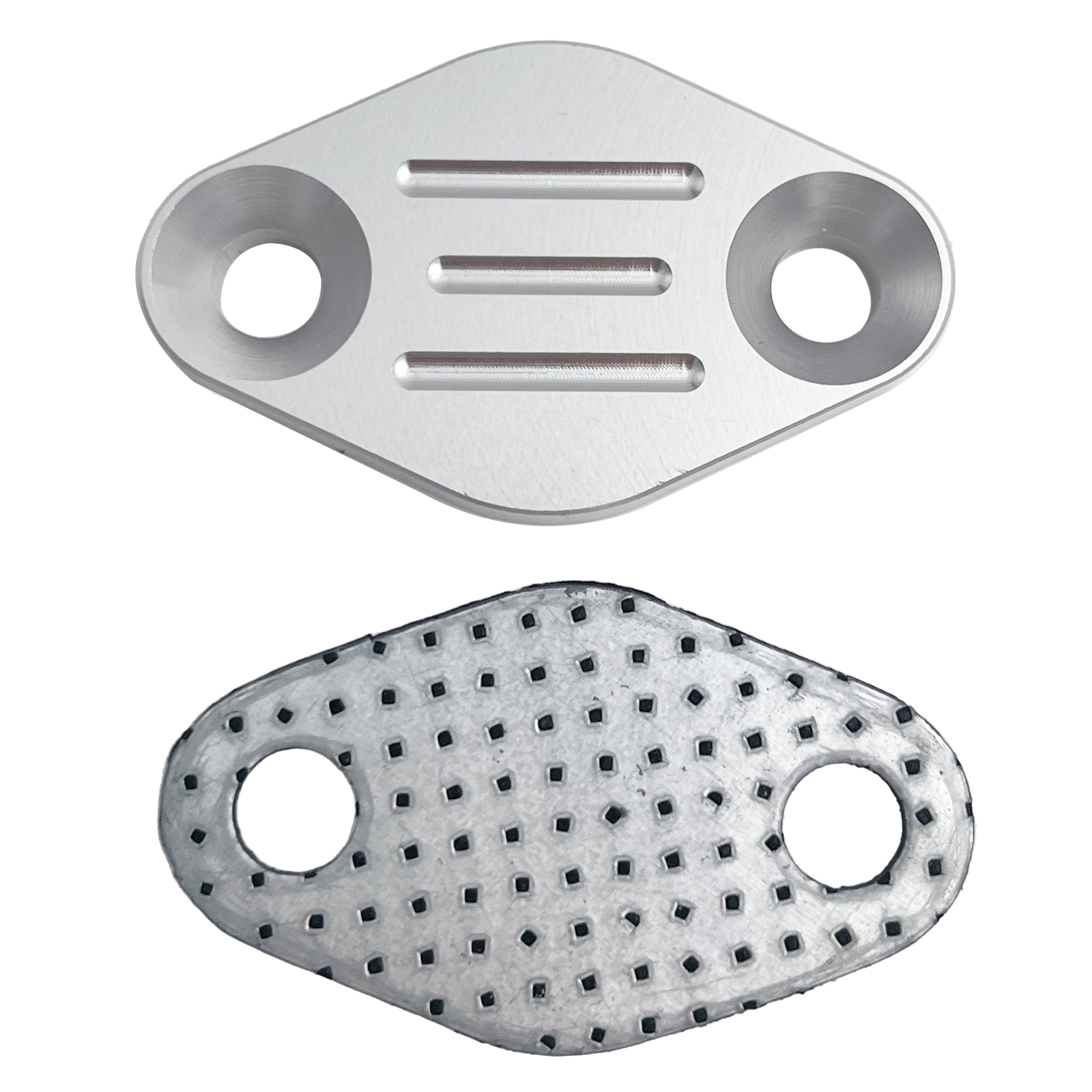 4.8L 5.3L 6.0L LSX Silverado EGR Delete Plug Intake Exhaust Block Off Plate