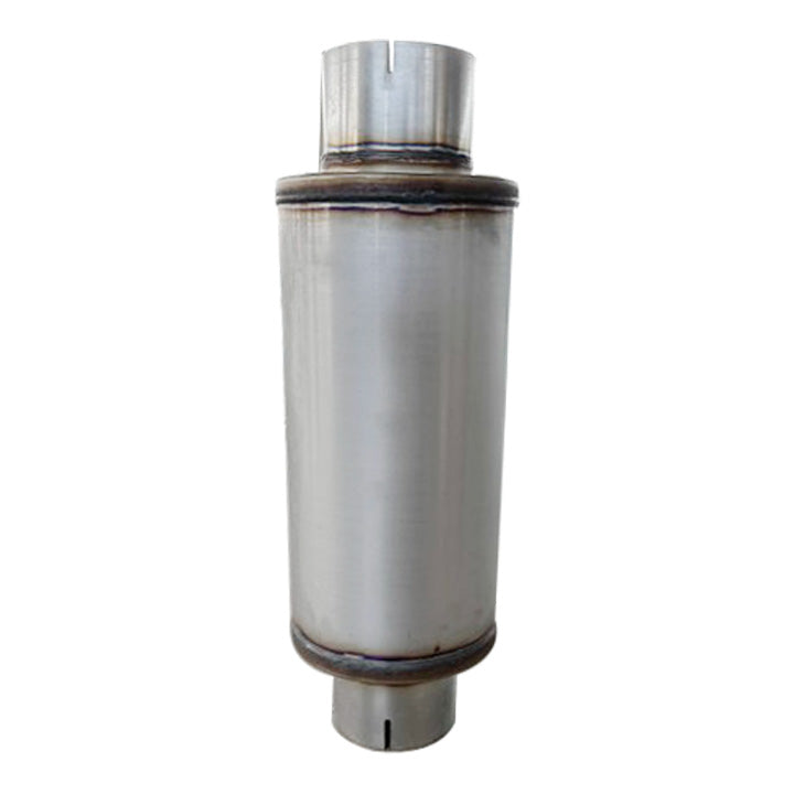 4" Stainless Steel Muffler 20" Overall Length for Diesel Exhaust Generic