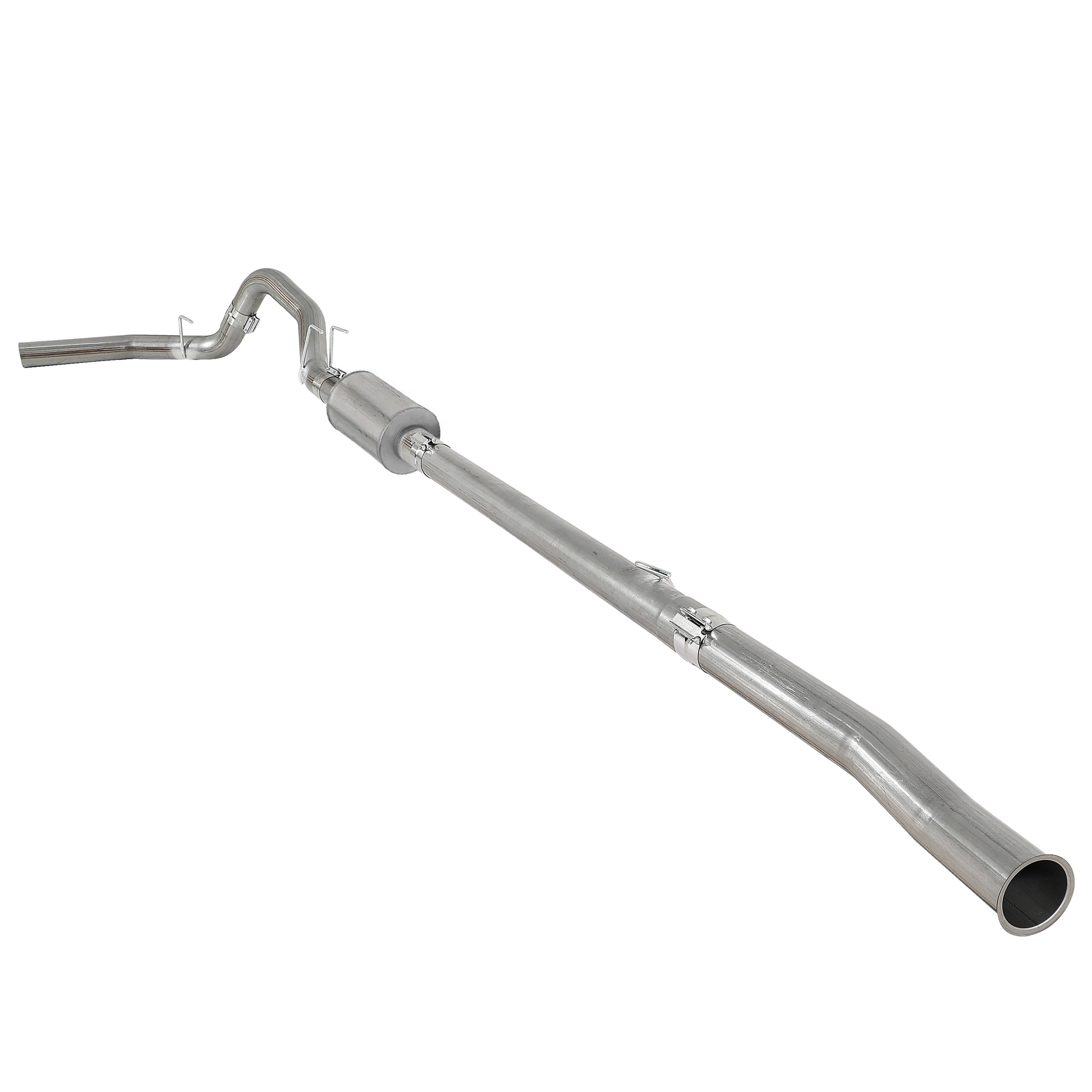 2011-2022 6.7L Ford Powerstroke 4" Dp-Back DPF Delete Pipe (With Muffler)