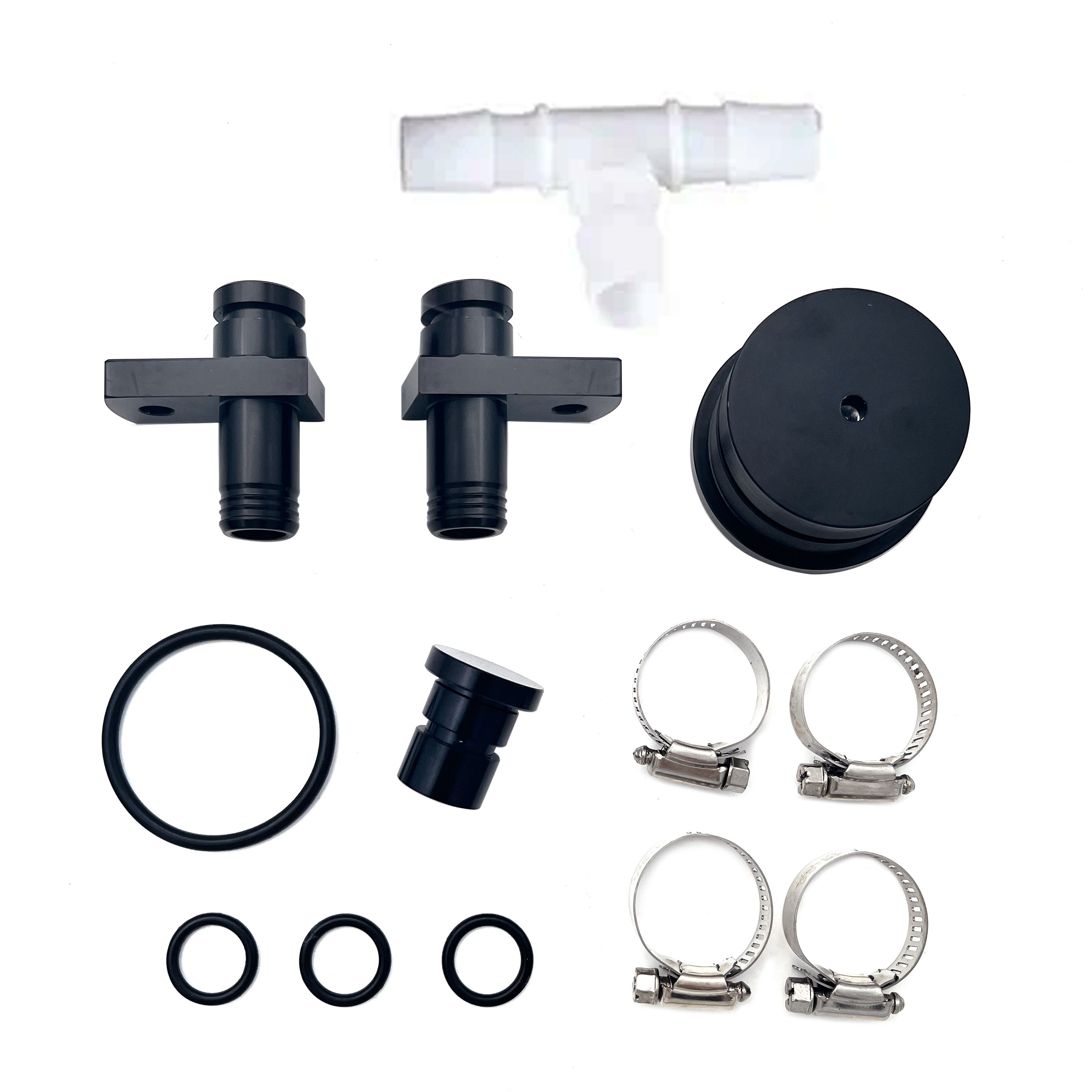 2004-2005 6.6L Duramax LLY CCV PCV Reroute & EGR Delete Kit