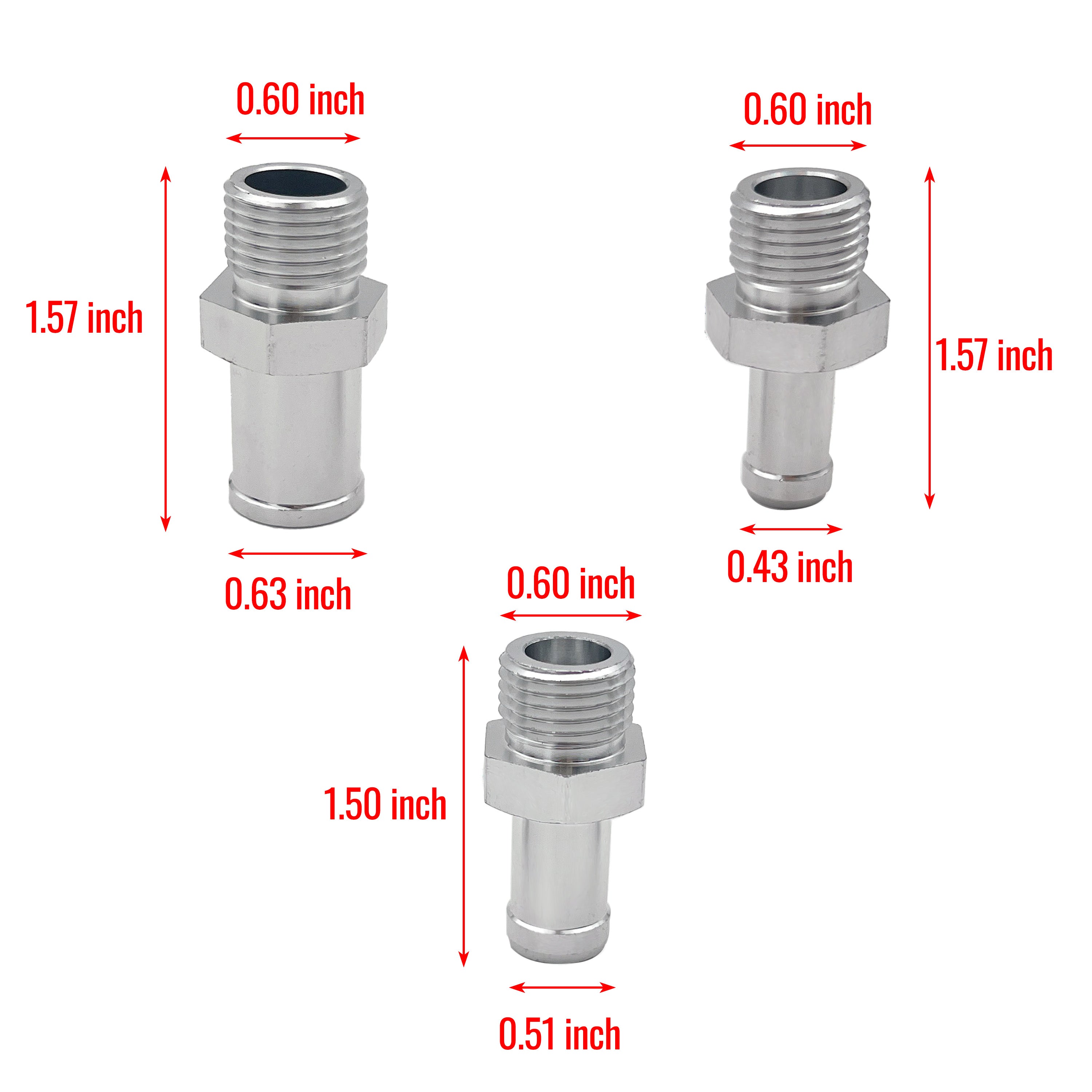 Oil Catch Reservoir Breather Can Tank with Filter Cylinder Aluminum Universal
