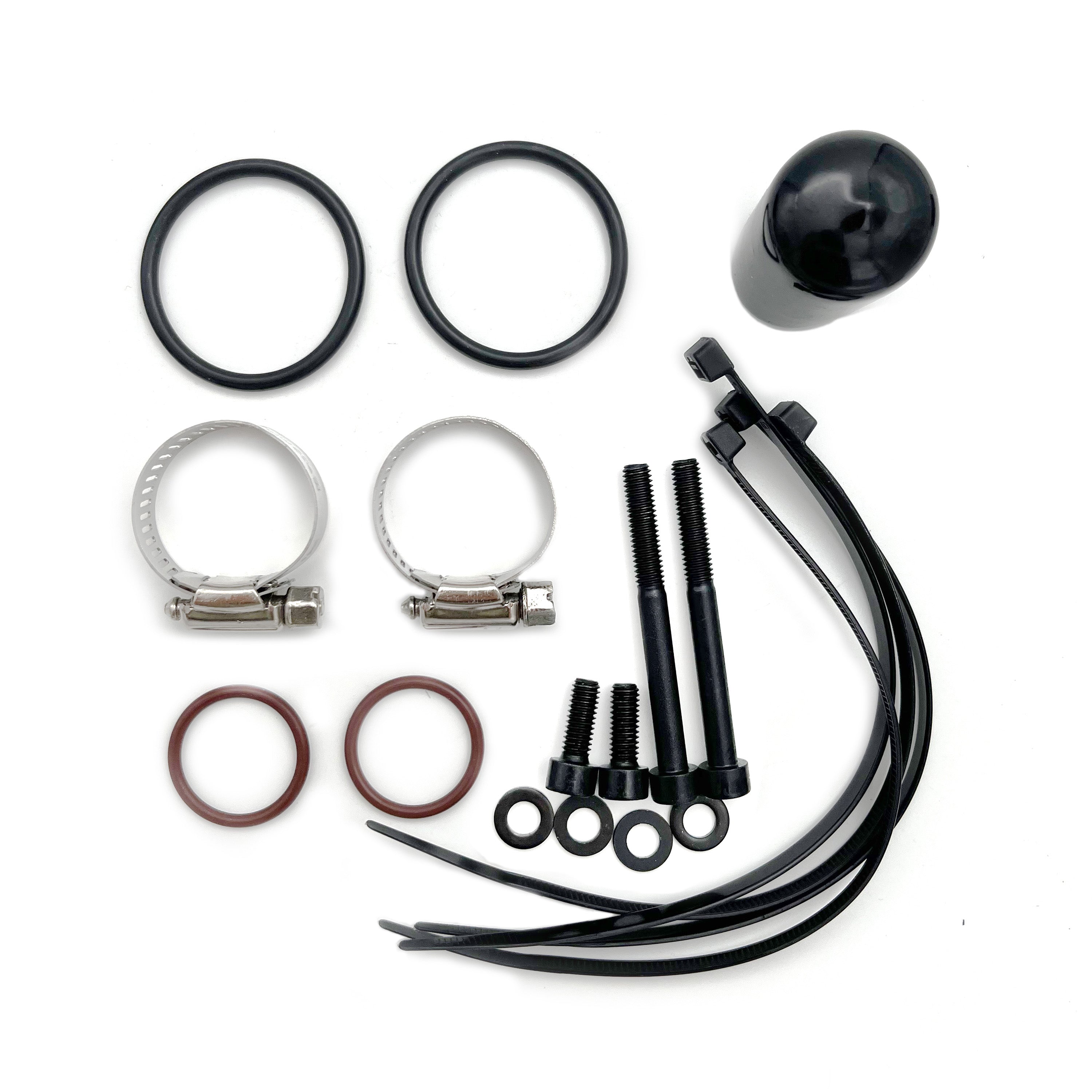 2011-2023 6.7L Ford Powerstroke CCV PCV Reroute Engine Ventilation Kit