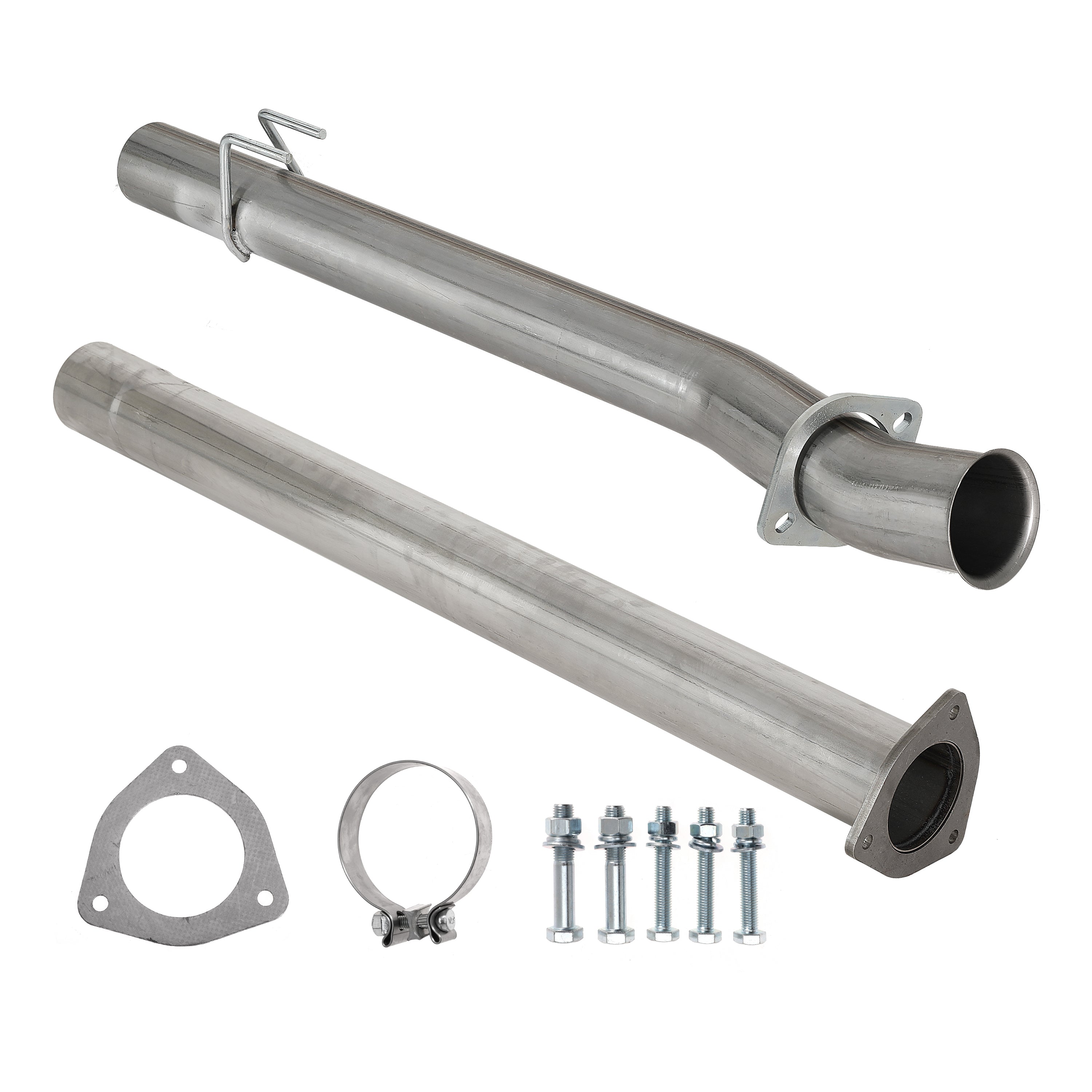 2011-2023 6.7L Ford powerstroke 4" Cat & DPF Delete Pipe Exhaust