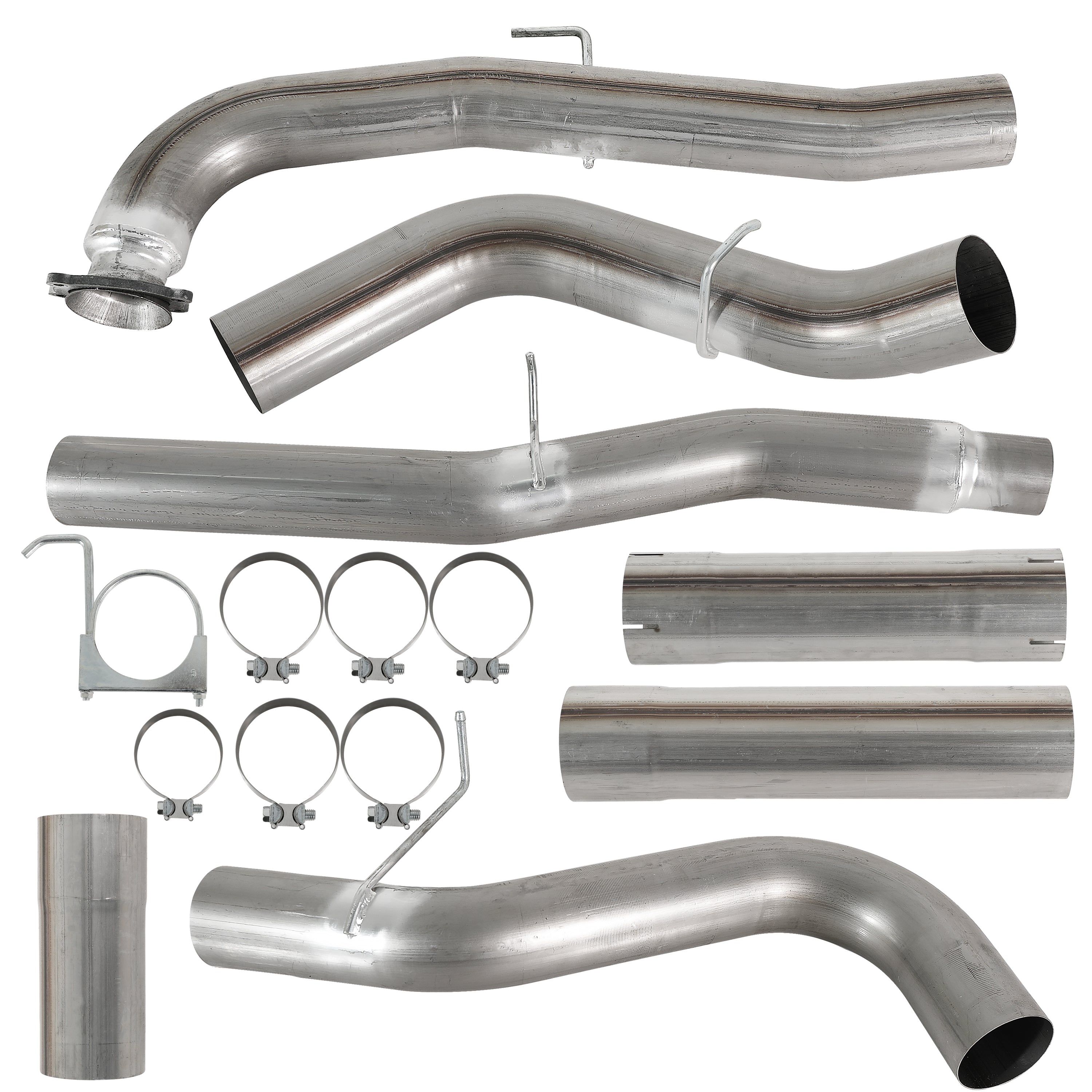 2011-2019 6.7L Powerstroke 5" Dp-Back pipe & CCV Reroute EGR cooler Delete Kit