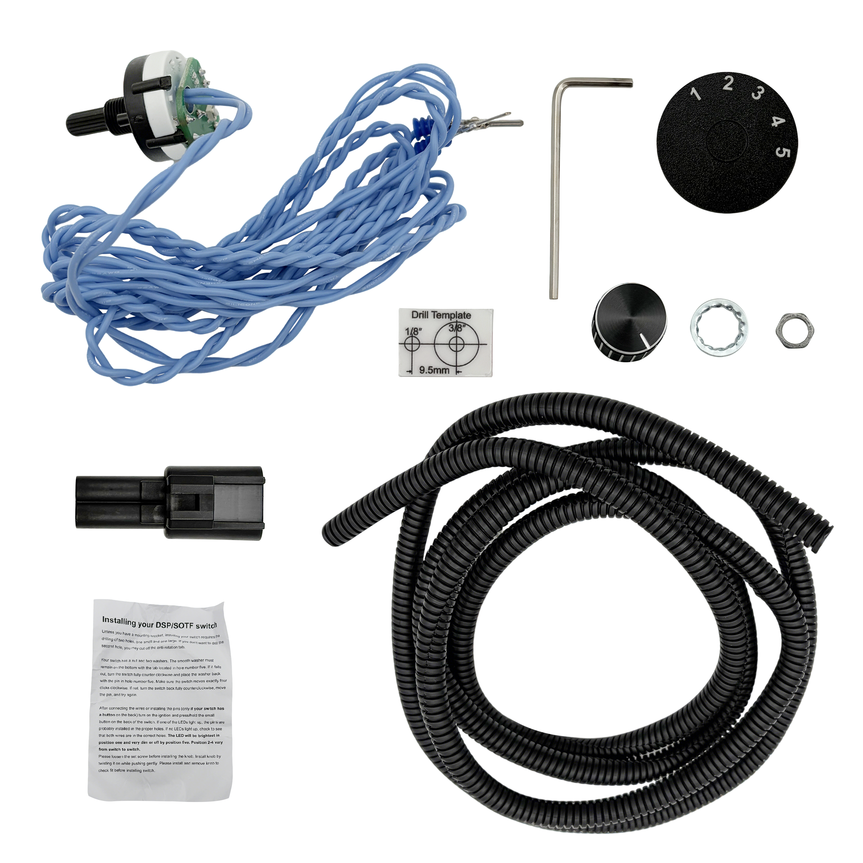 2011-2022 6.7L Ford Powerstroke Charged Air Cooler 5 Position SOTF Switch