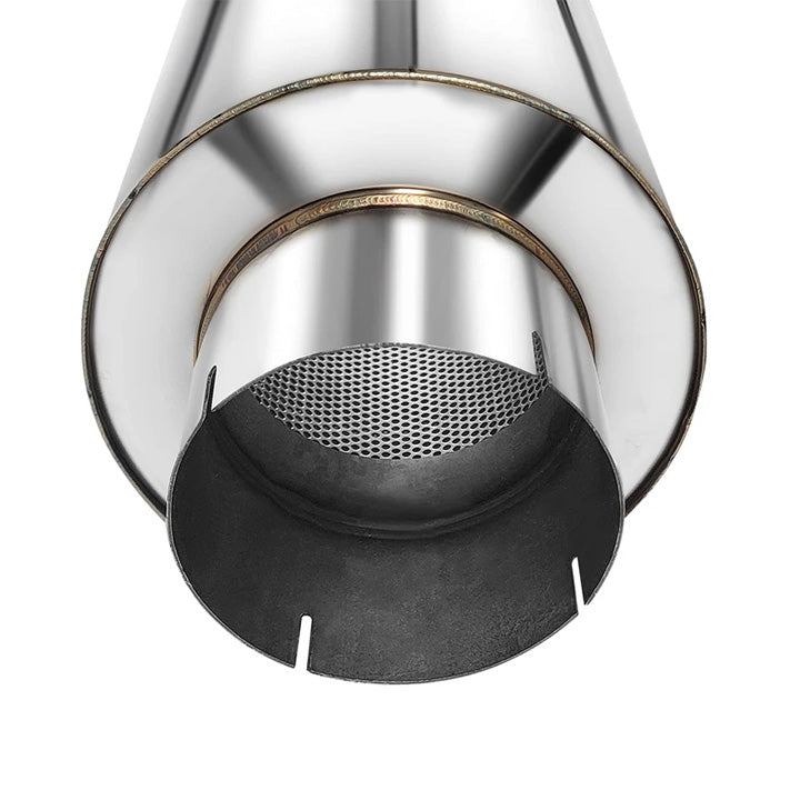 4" Stainless Steel Muffler 20" Overall Length for Diesel Exhaust Generic