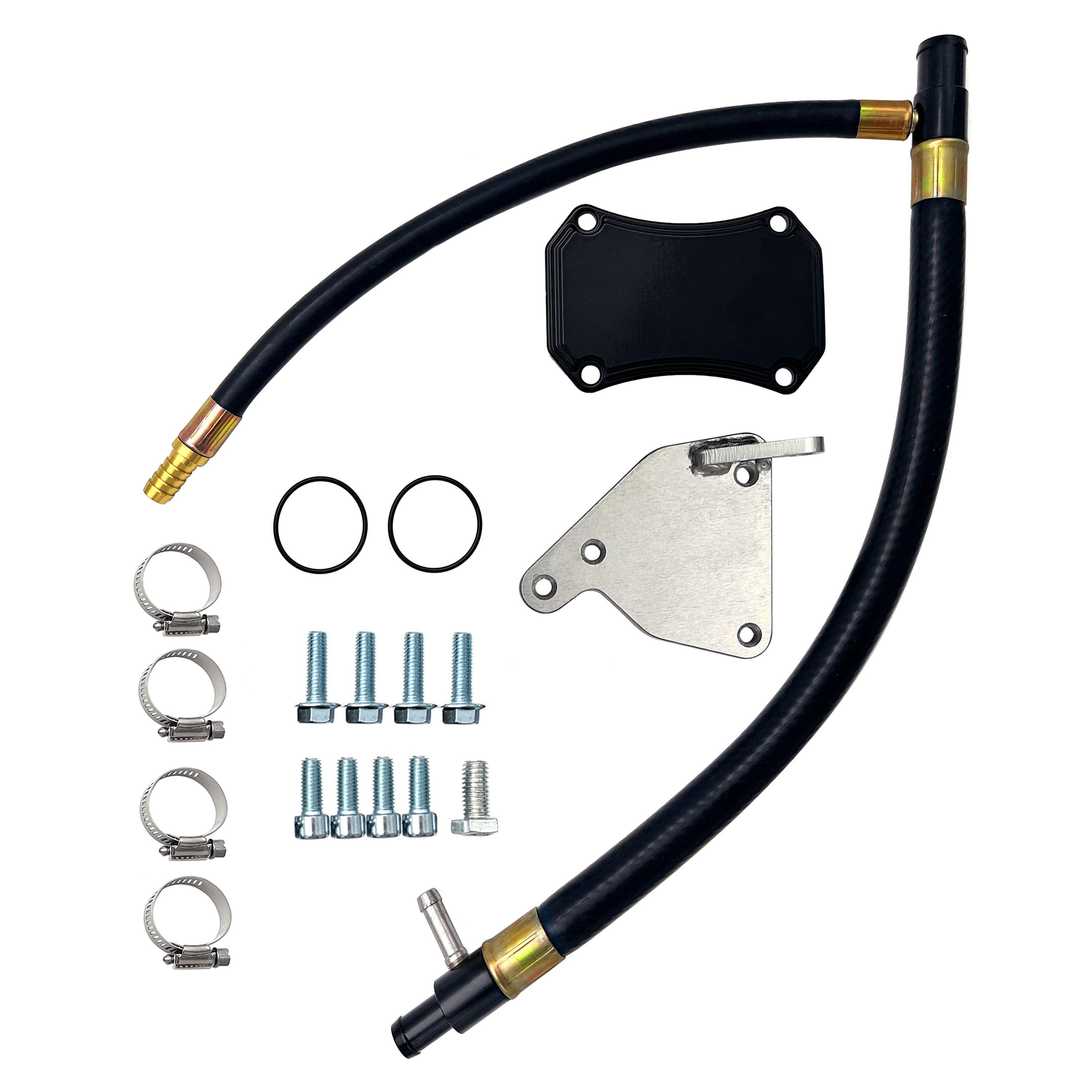 2011-2016 6.6L GMC Chevy Duramax Diesel LML EGR Valve Cooler Delete Kit