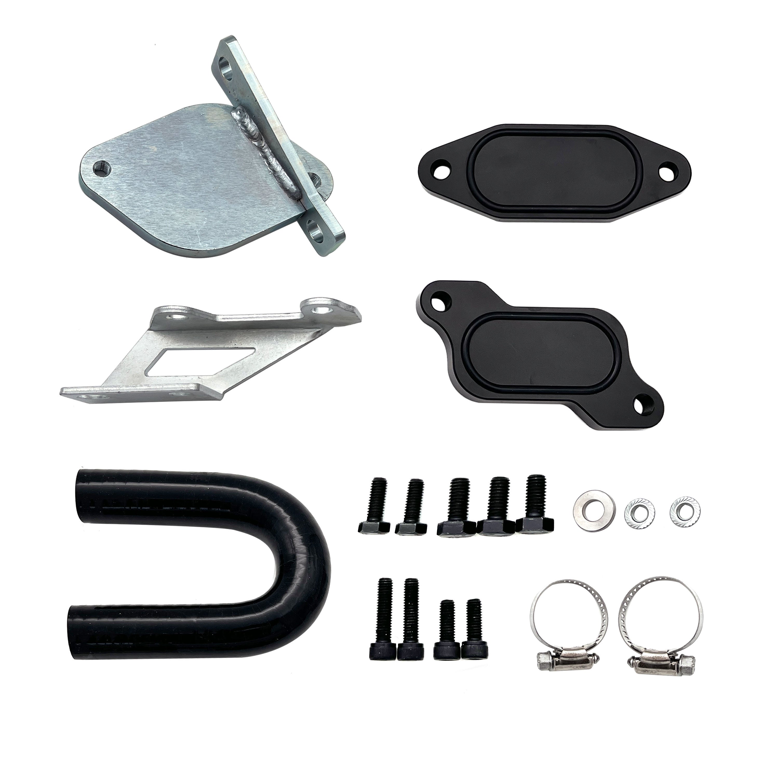 2007-2010 6.6L Chevy GMC LMM Duramax EGR Valve Cooler Delete Kit Fit