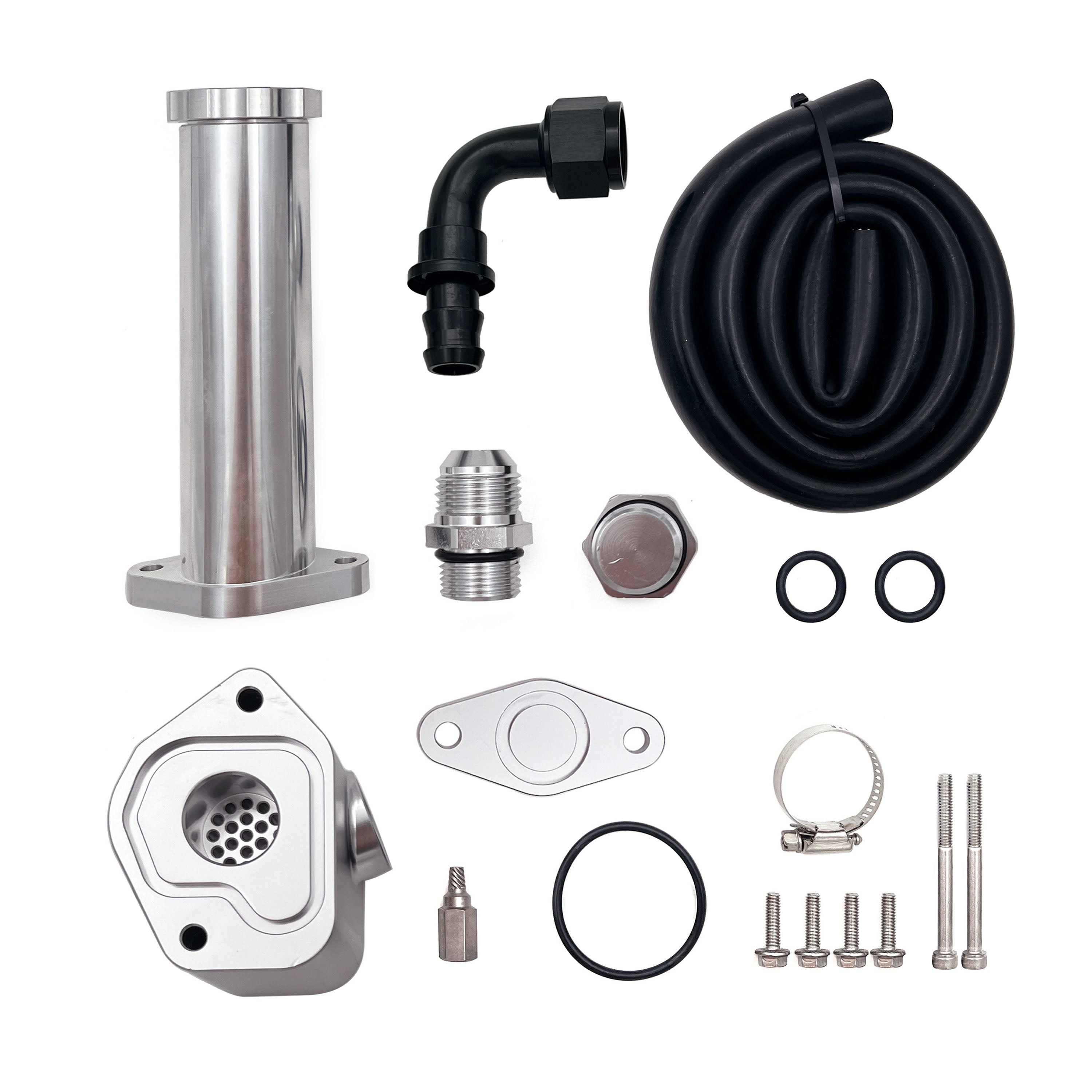 2017-2024 6.6L Chevy Duramax  L5P CCV Reroute/delete kit