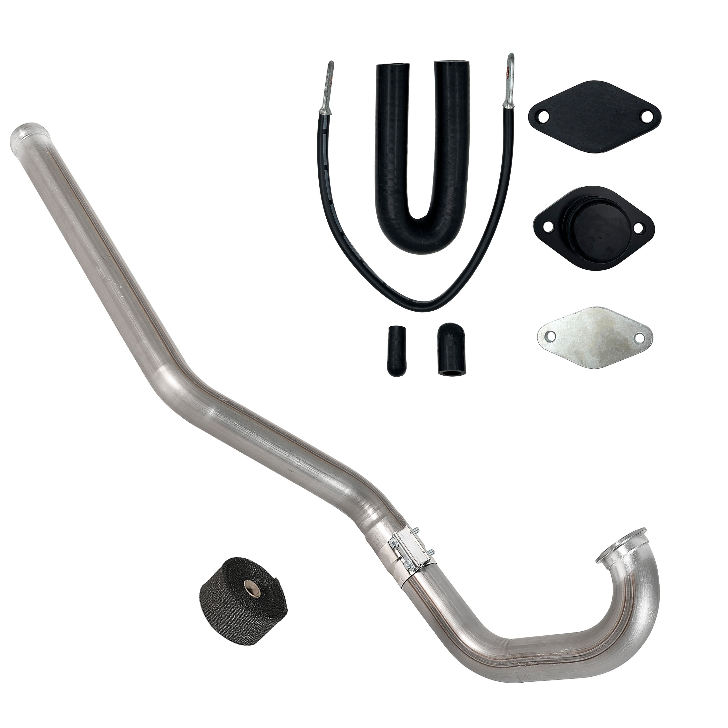 2020-2022 3.0L LM2 Duramax 3" Turbo Back DPF Delete Pipe & EGR Delete kit