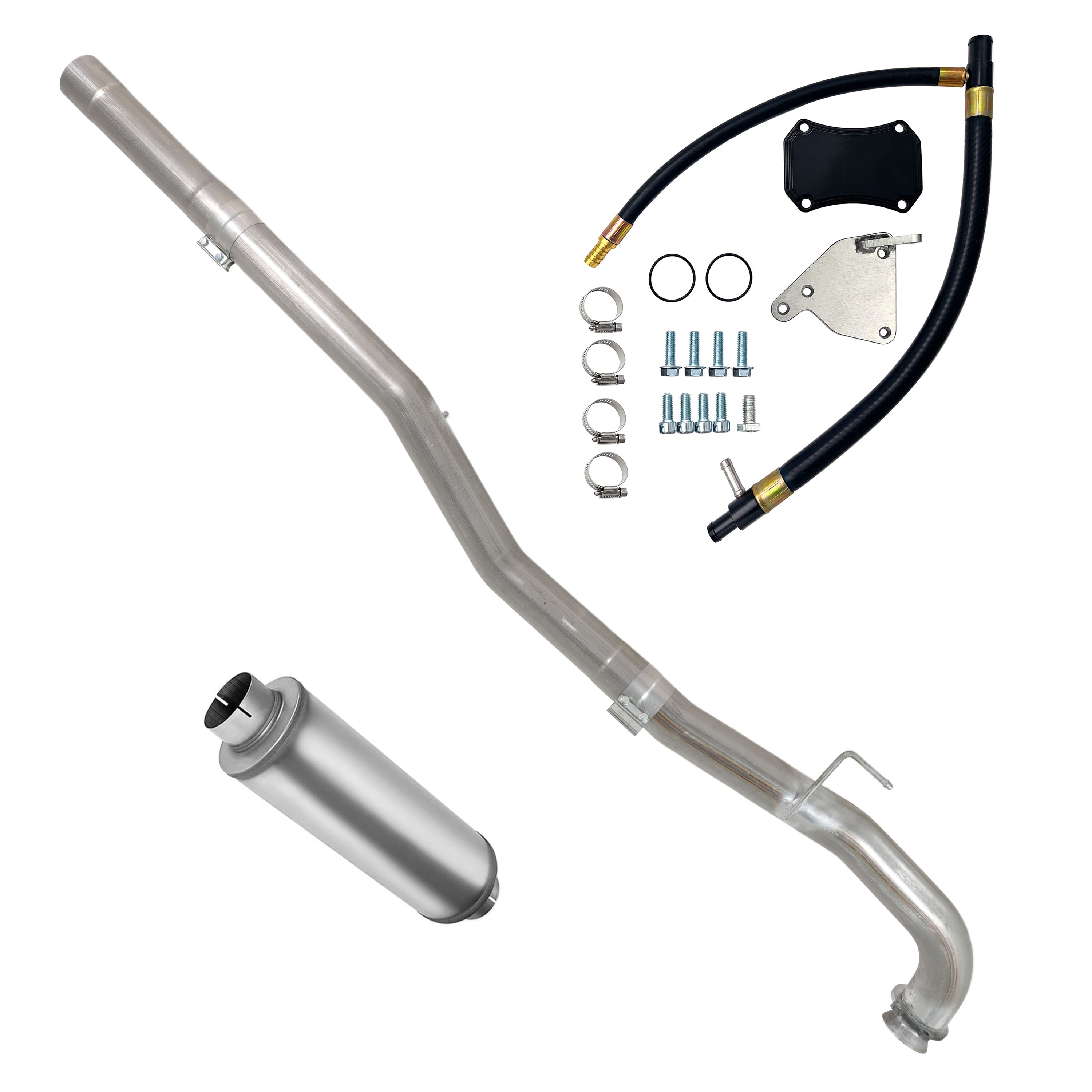 2011-2016 6.6L Duramax LML 4"/5" DP-Back DPF/EGR Delete kit
