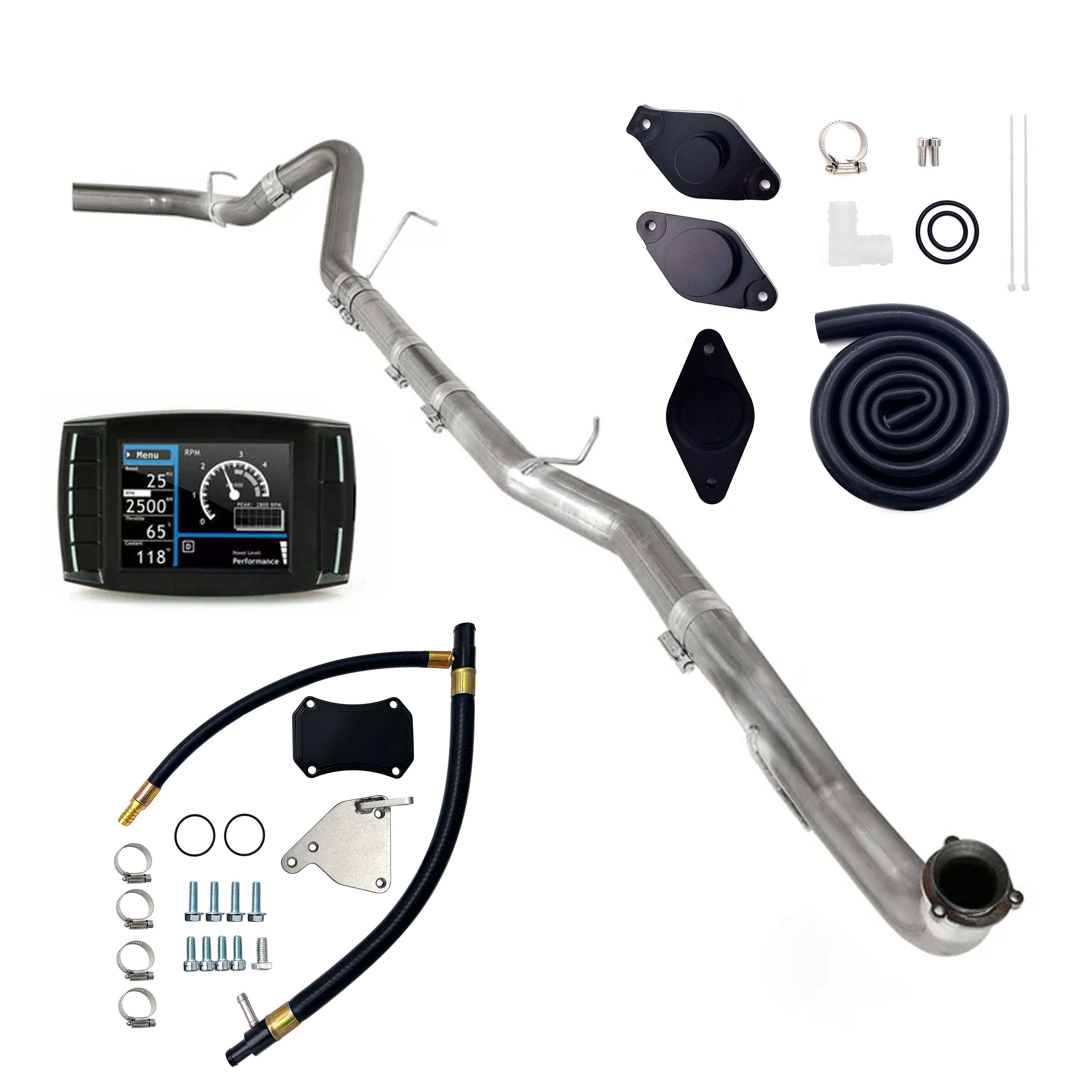 2015.5-2016 6.6L Duramax LML 4" DPF/EGR/DEF/CCV Delete Kit