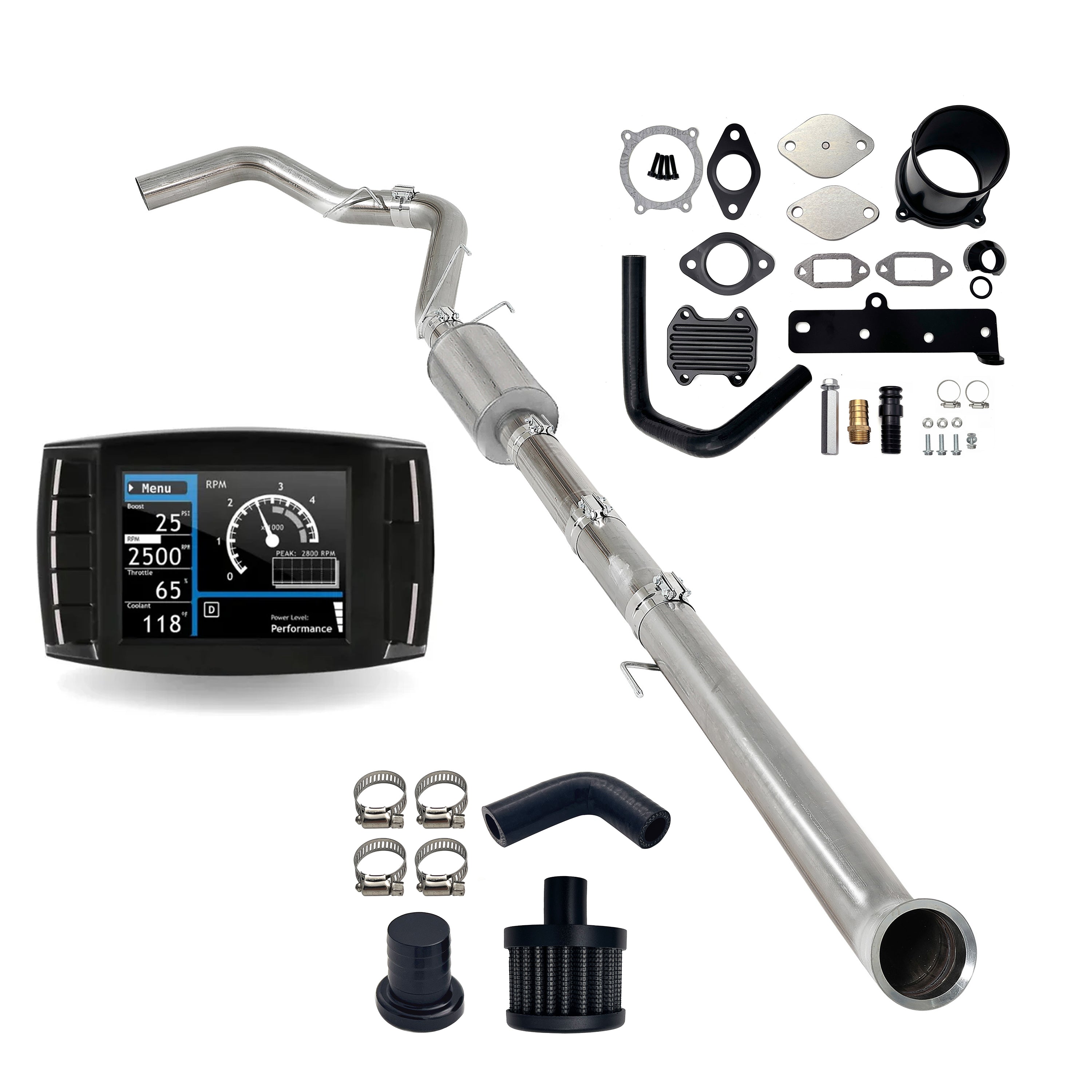 2013-2018 6.7L Ram 5" DPF/EGR/CCV Delete Kit