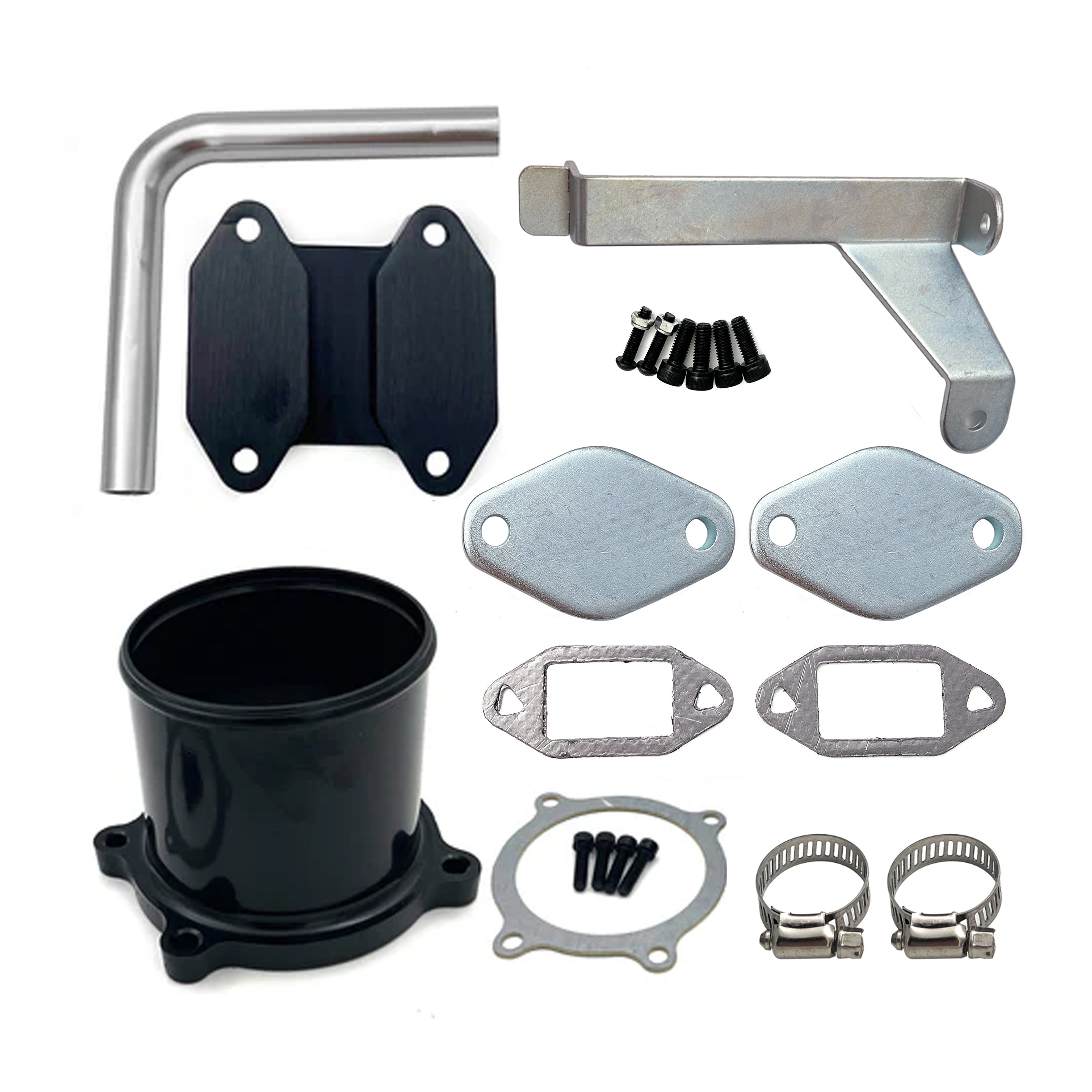 2007-2009 6.7L Ram 4" DPF/DEF/EGR Delete All-in-One Kit