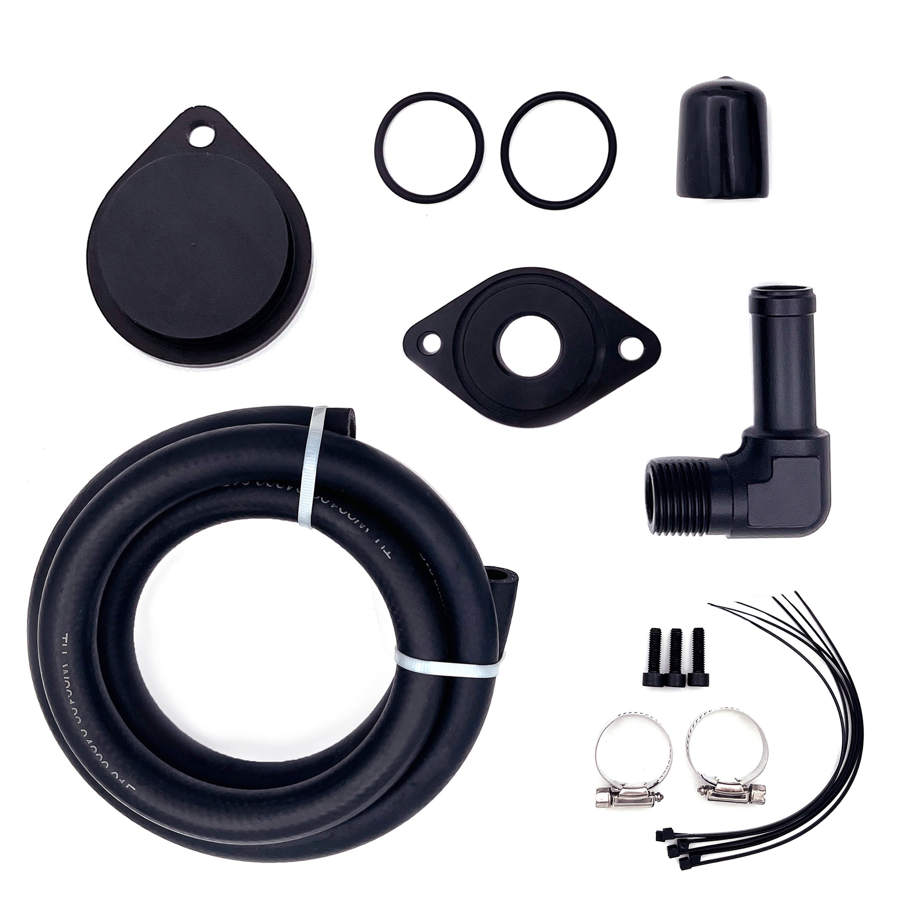 2011-2023 6.7L Ford Powerstroke CCV/PCV Reroute/Delete Engine Ventilation Kit