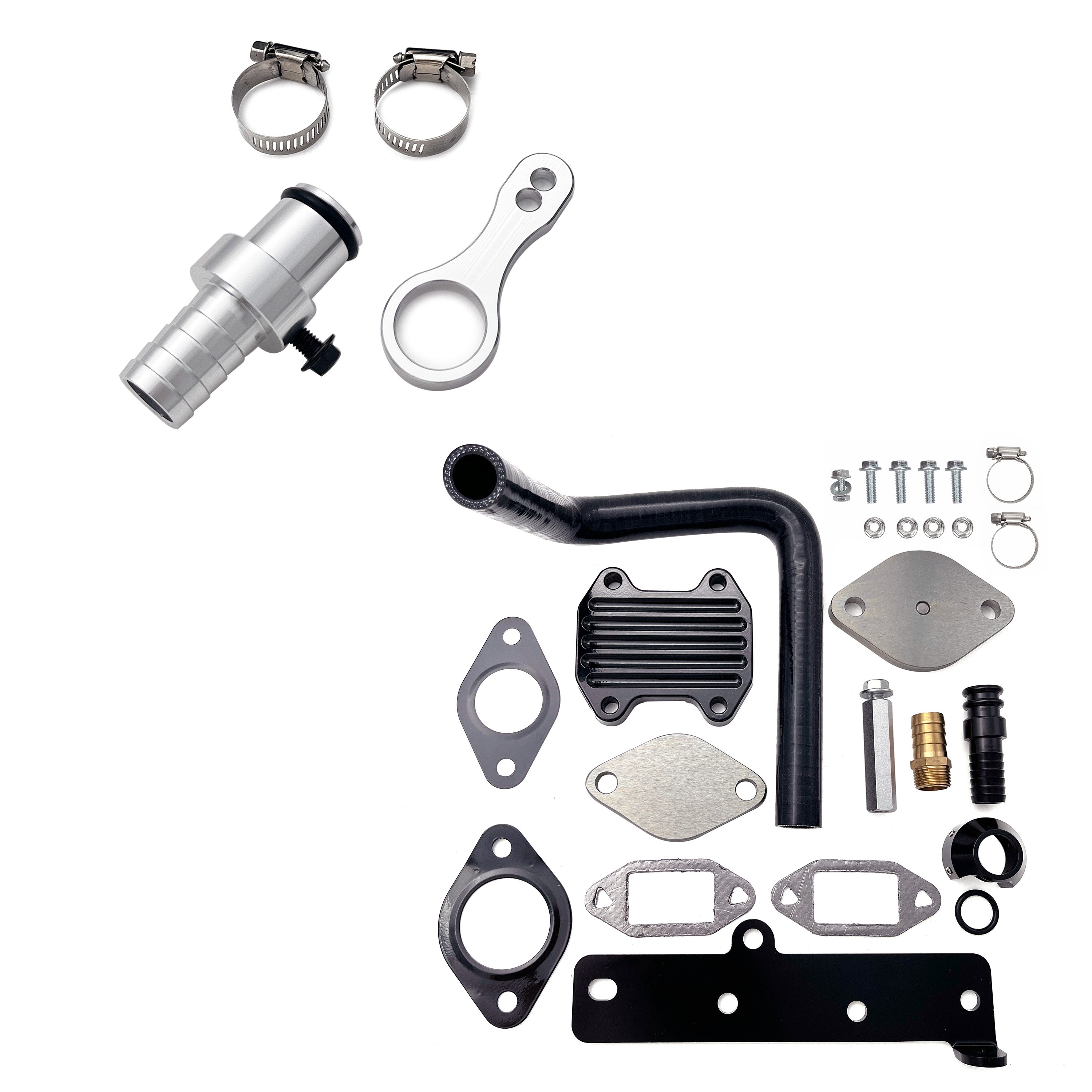 2013-2018 6.7L Ram Cummins EGR Delete Kit & Coolant Bypass Barb