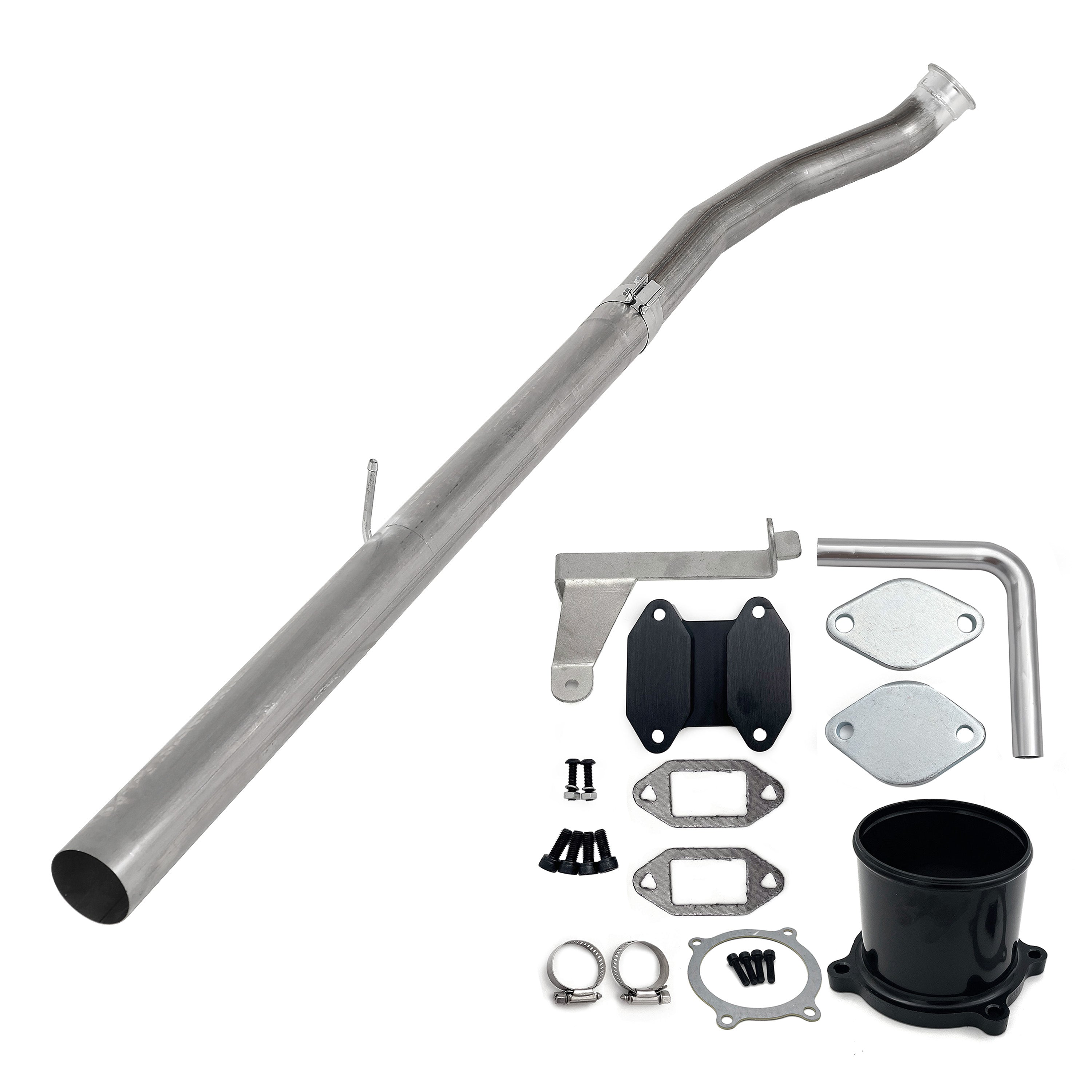2007.5-2009 6.7L Ram 4" DPF Delete Race Pipe & EGR Delete Kit