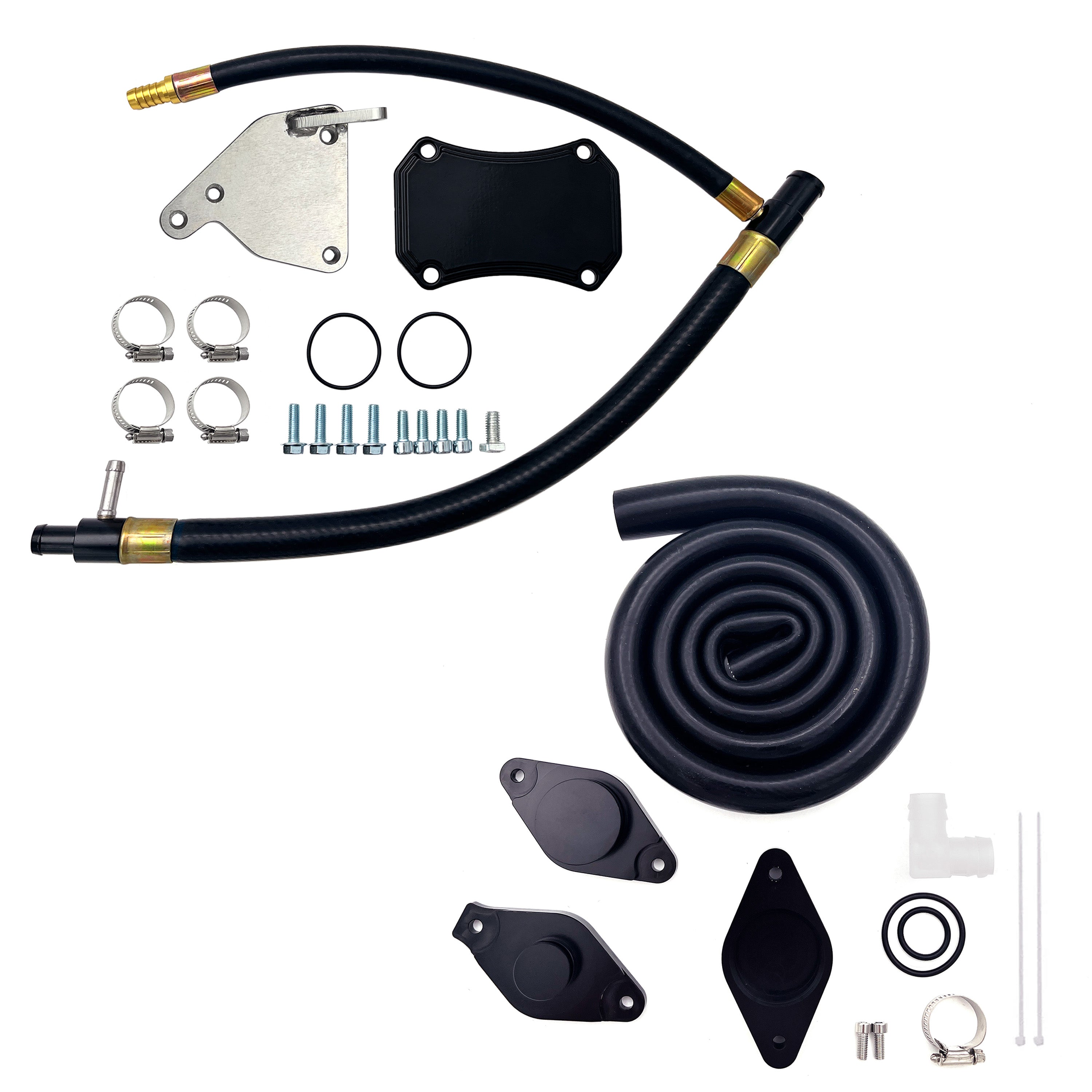 2011-2016 6.6L Duramax LML CCV PCV ReRoute & EGR Cooler Delete Kit