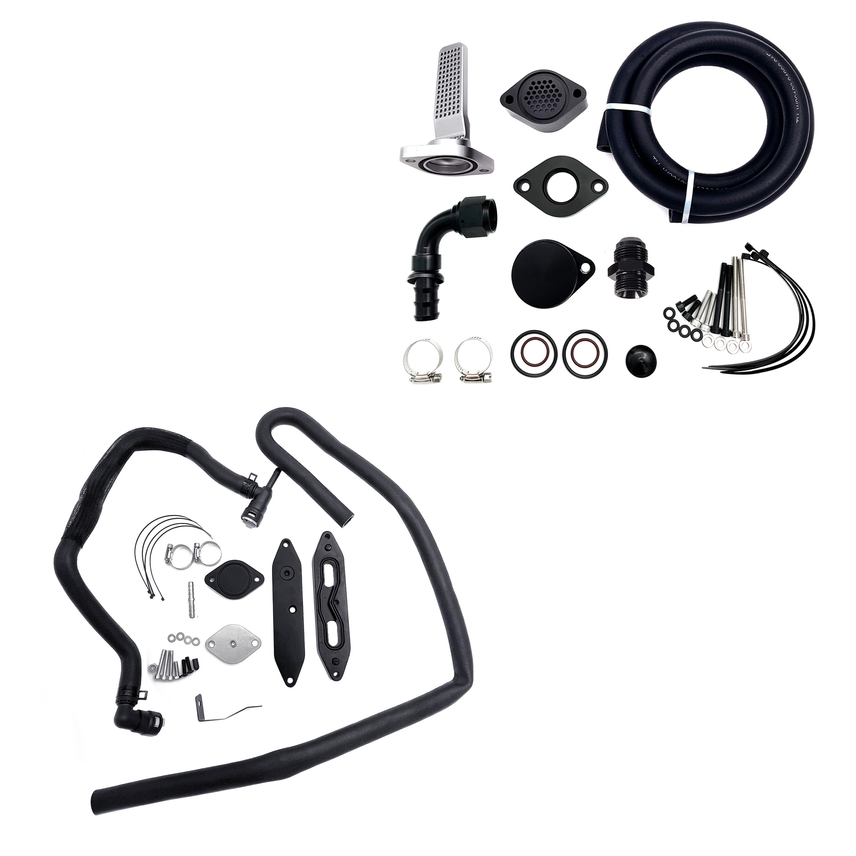 2011-2023 6.7L Ford Powerstroke CCV Reroute Ventilation EGR Delete Kit