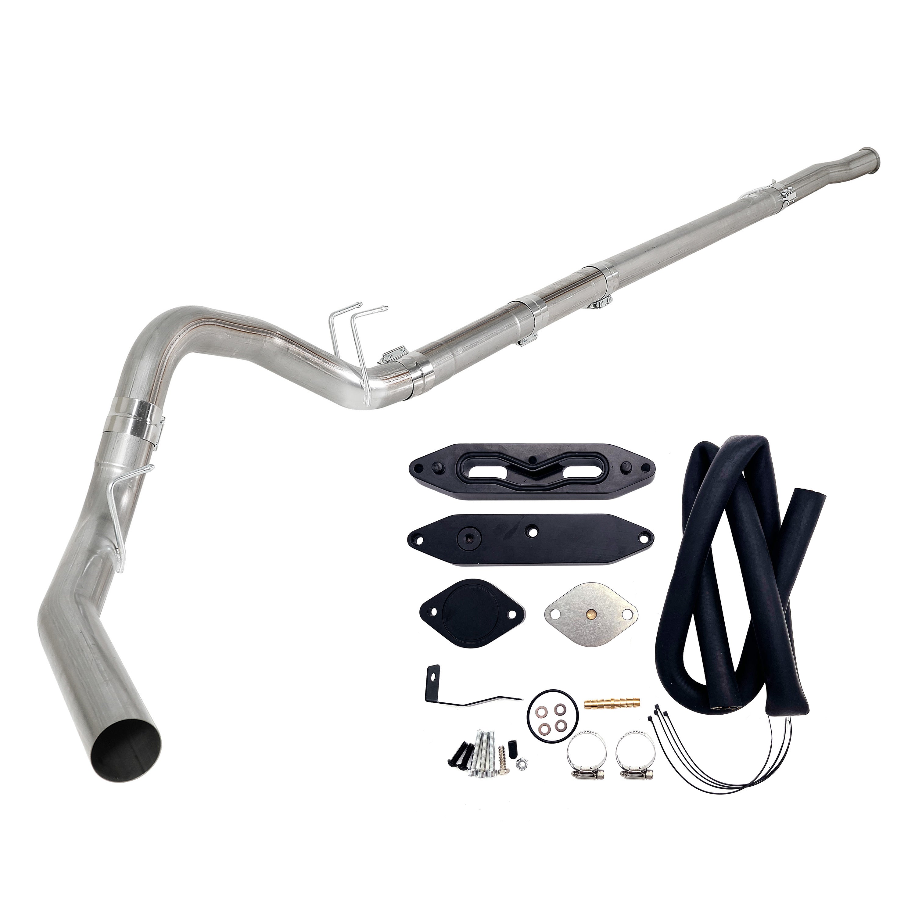 2011-2022 6.7L Ford Powerstroke 4"/5" Dp-Back DPF Delete Pipe & EGR Delete