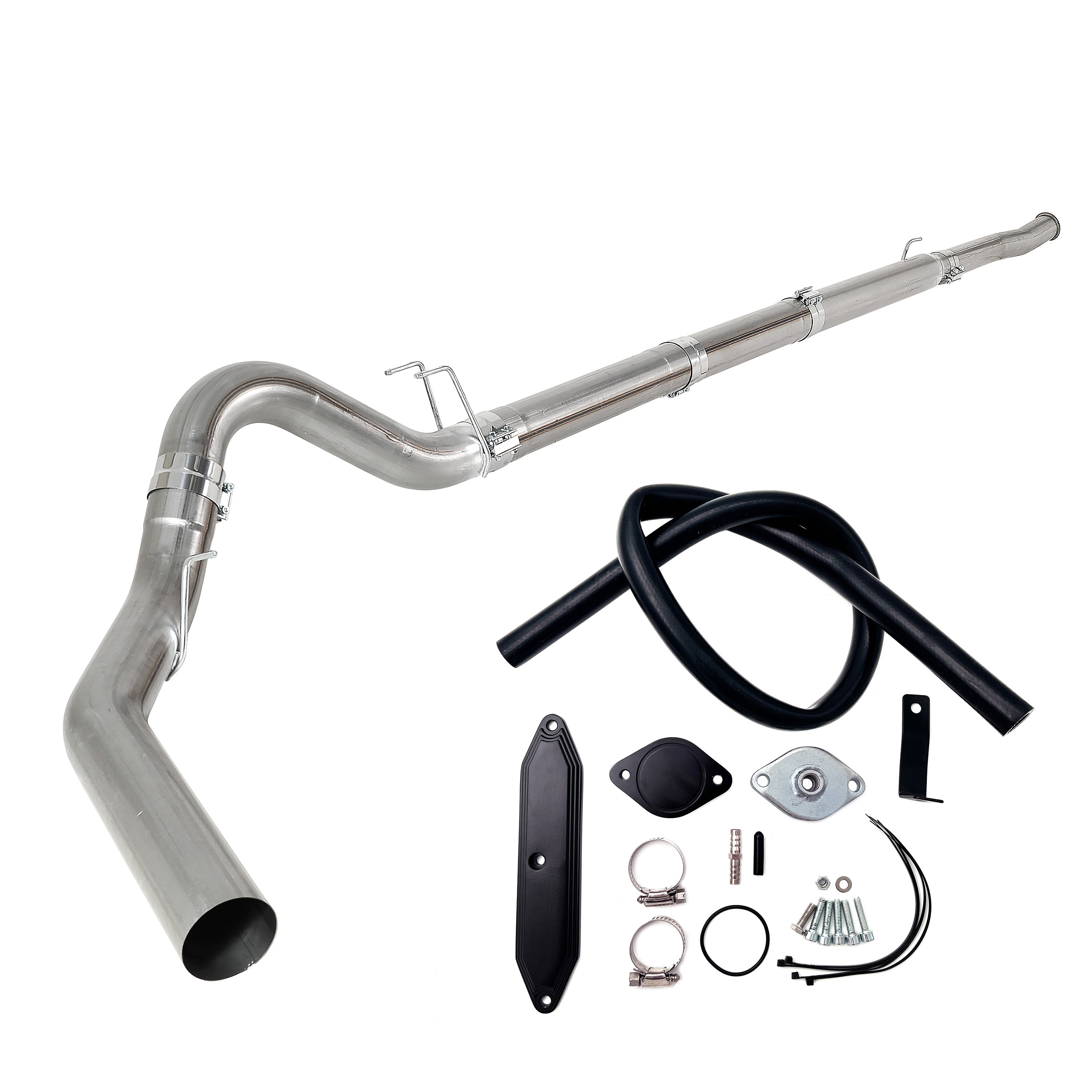2011-2022 6.7L Ford Powerstroke 4"/5" Dp-Back DPF Delete Pipe & EGR Delete