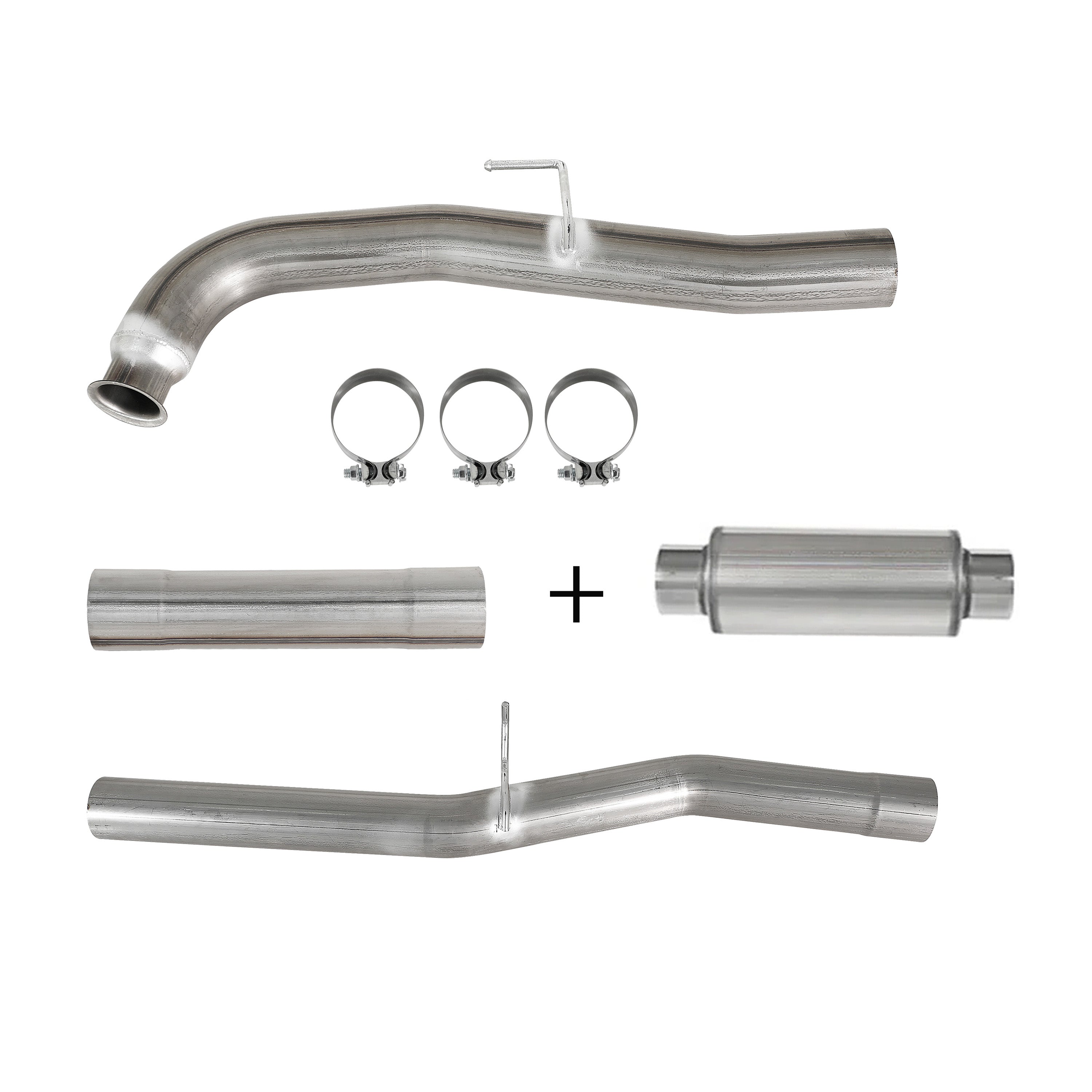 2011-2016 6.6L Duramax LML 4"/5" DP-Back DPF/EGR Delete kit