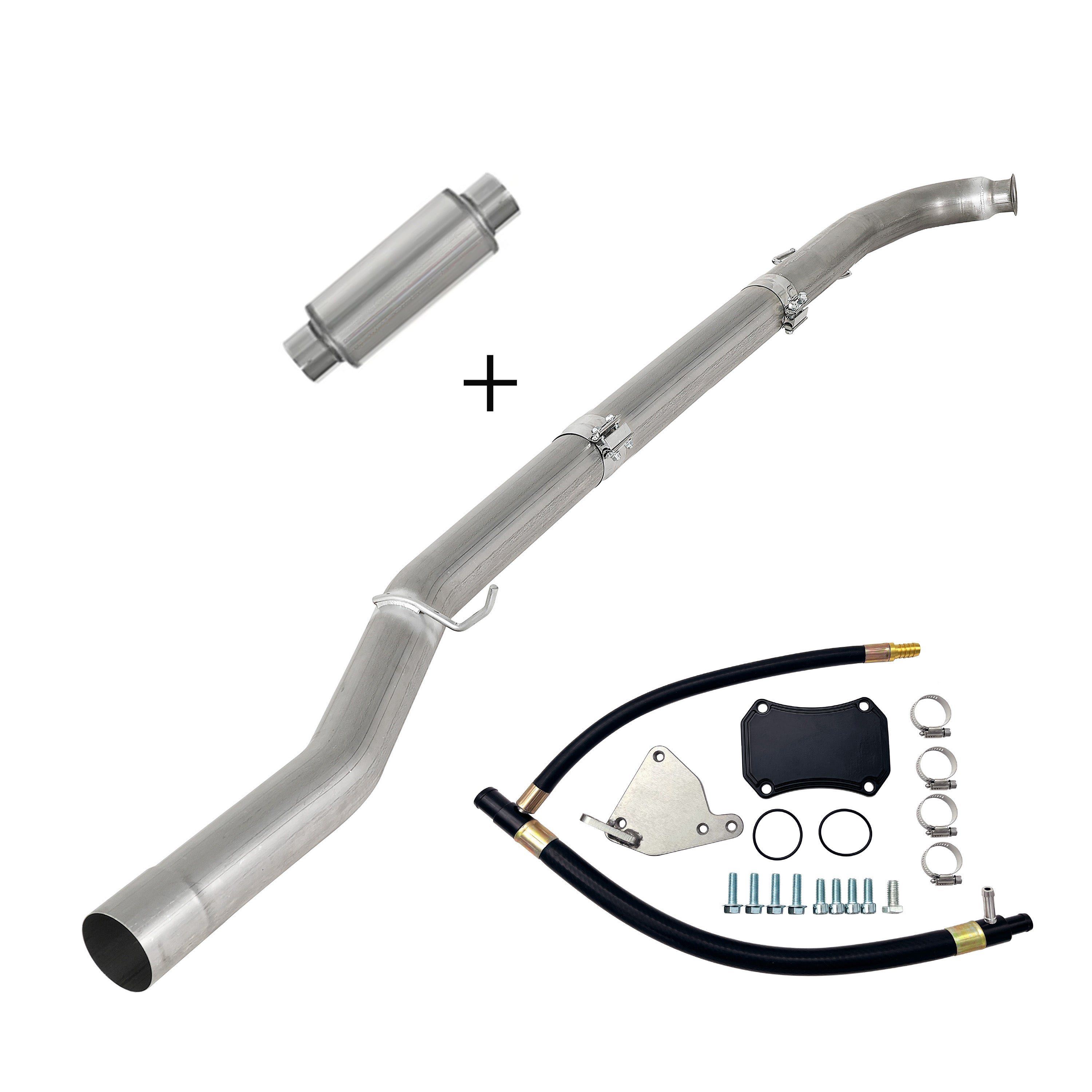 2011-2016 6.6L Duramax LML 4"/5" DP-Back DPF/EGR Delete kit