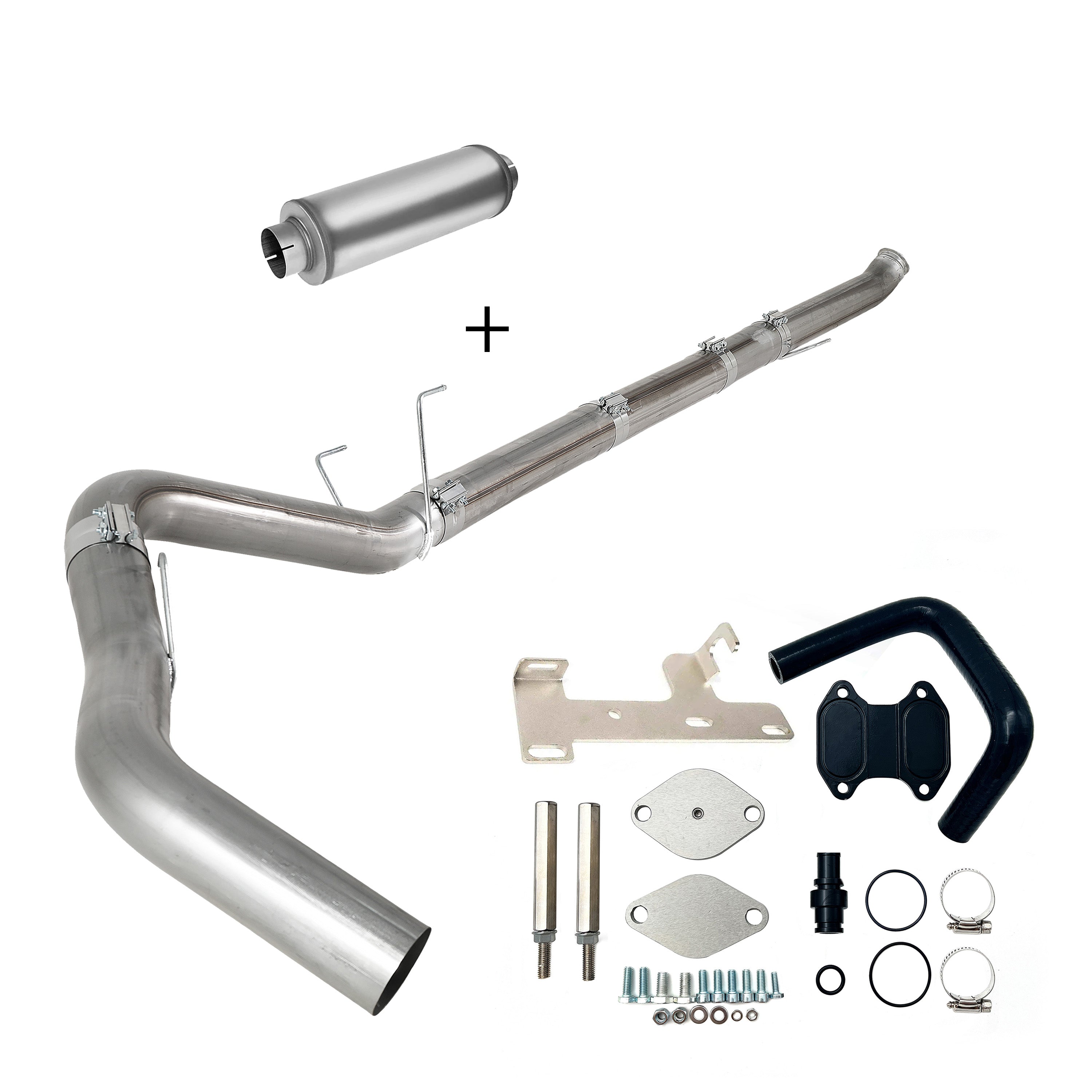 2019-2021 6.7L Ram 4"/5" DPF/EGR/DEF Delete All-in-one kit