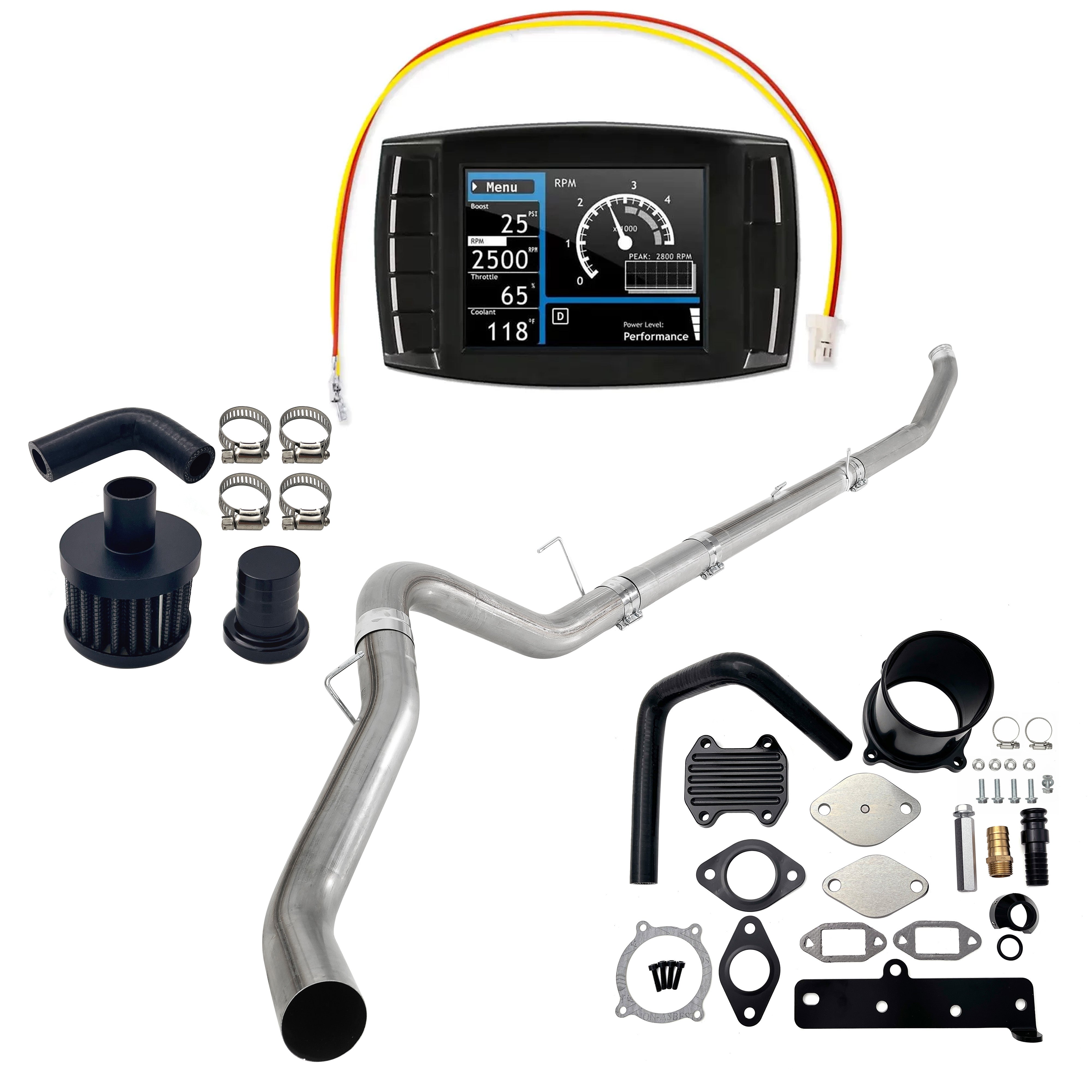 2013-2018 6.7L Ram 5" DPF/EGR/CCV Delete All-in-One Kit