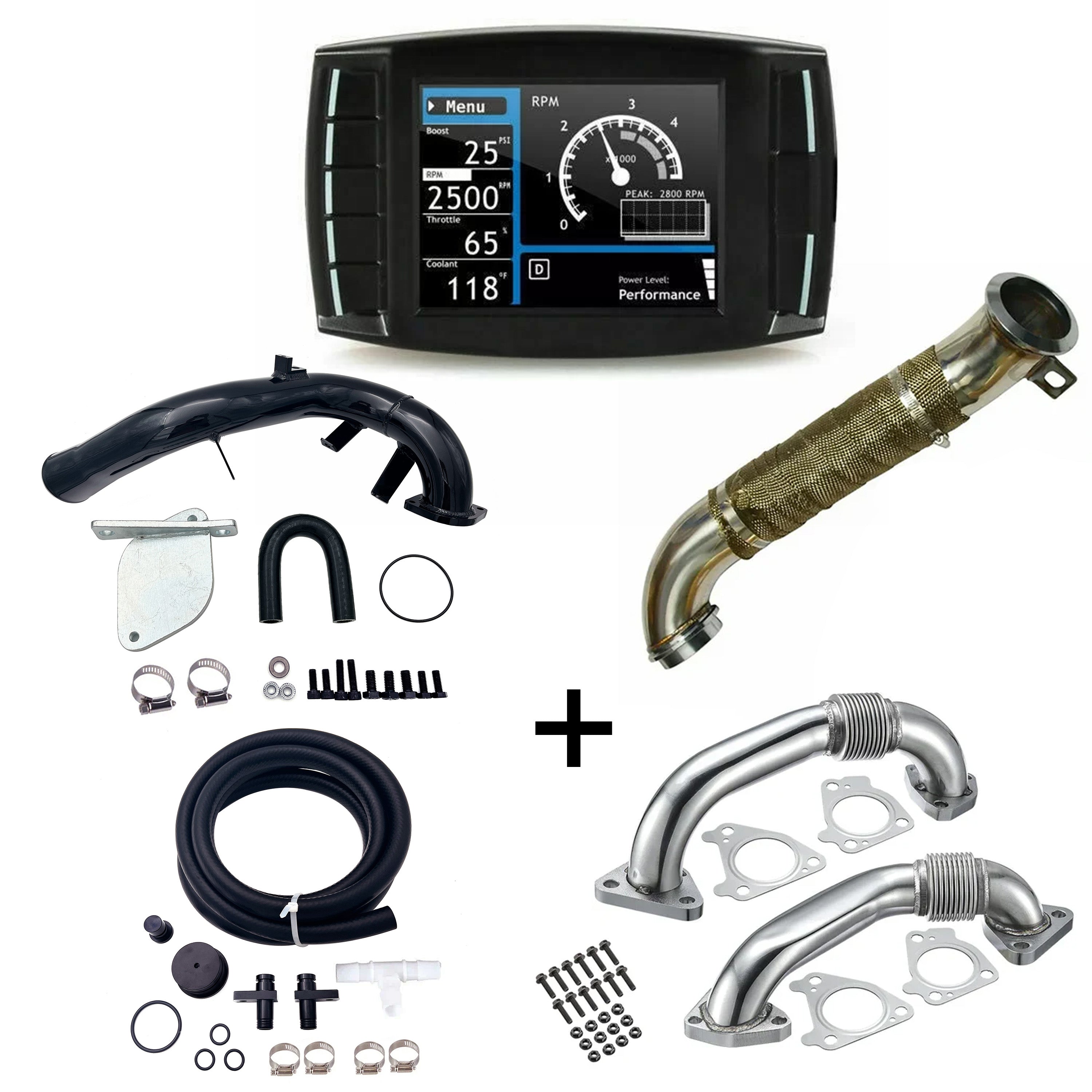 2007.5-2010 6.6L Duramax LMM EGR/CCV/Tuner Delete Kit