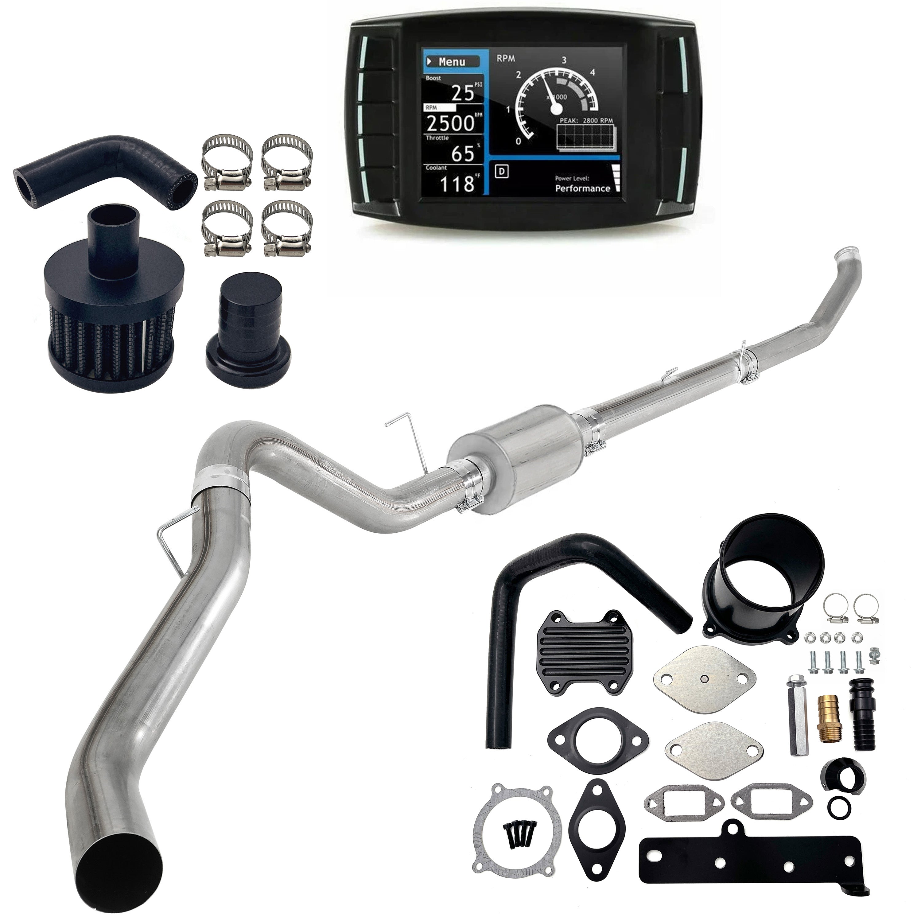 2013-2018 6.7L Ram 5" DPF/EGR/CCV Delete Kit