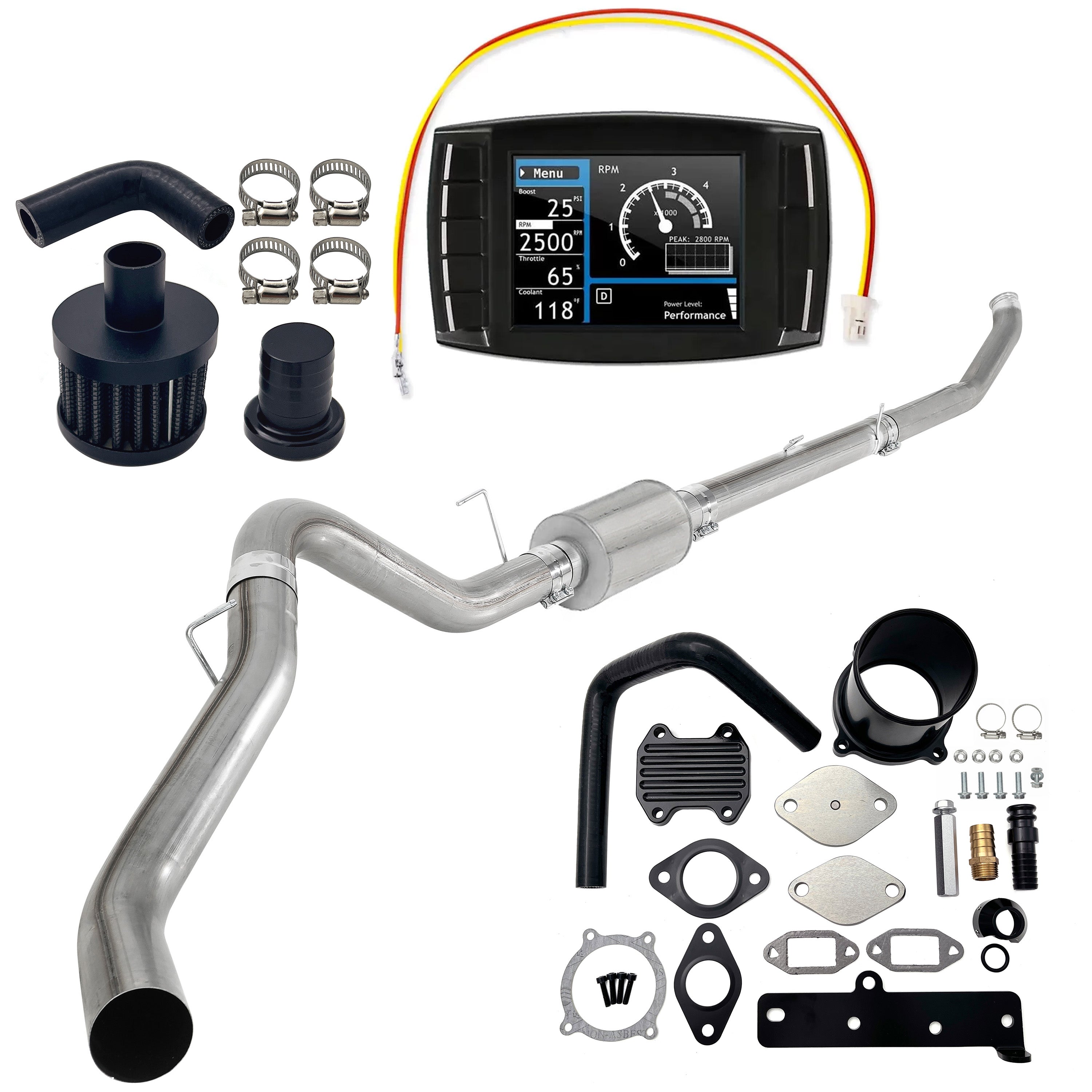 2013-2018 6.7L Ram 5" DPF/EGR/CCV Delete Kit