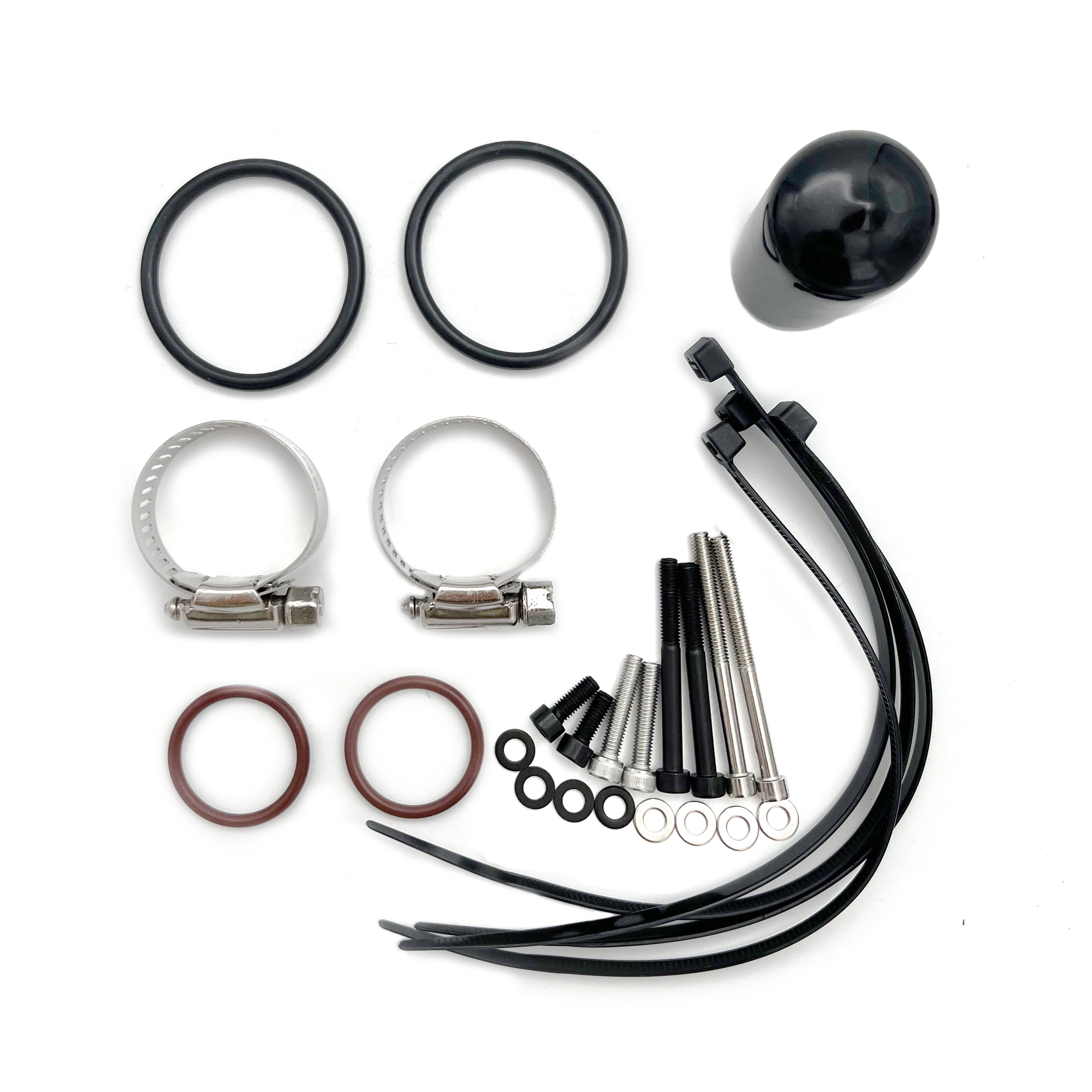 2011-2019 6.7L Ford Powerstroke CCV PCV Reroute Ventilation EGR Delete Kit