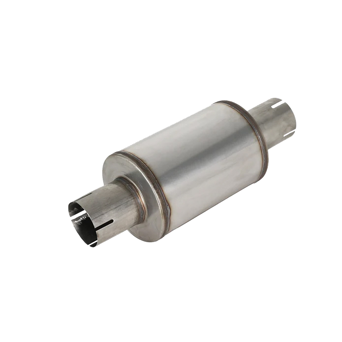 4" Muffler 20" Overall Length for Cummins Duramax Powerstroke  Diesel Exhaust Generic